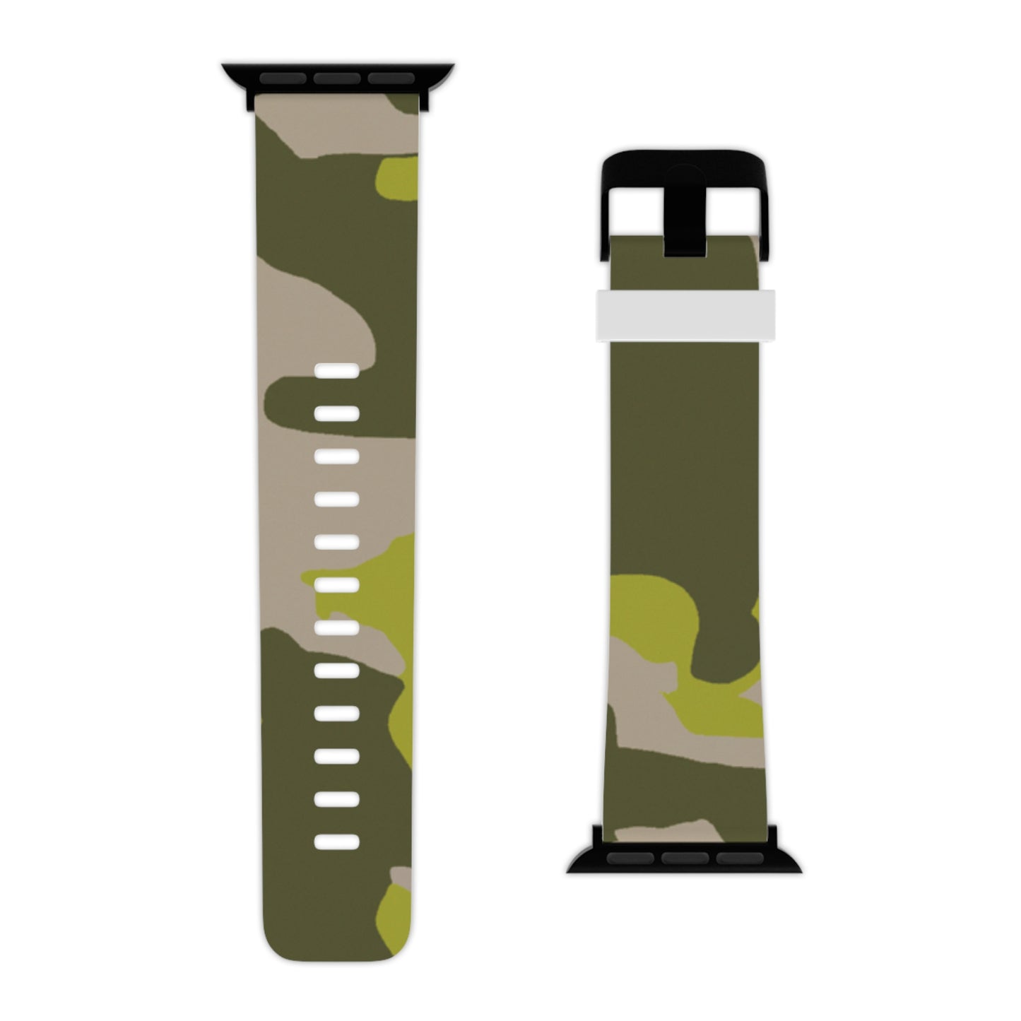 Tobias Huntley - Camouflage Apple Wrist Watch Band