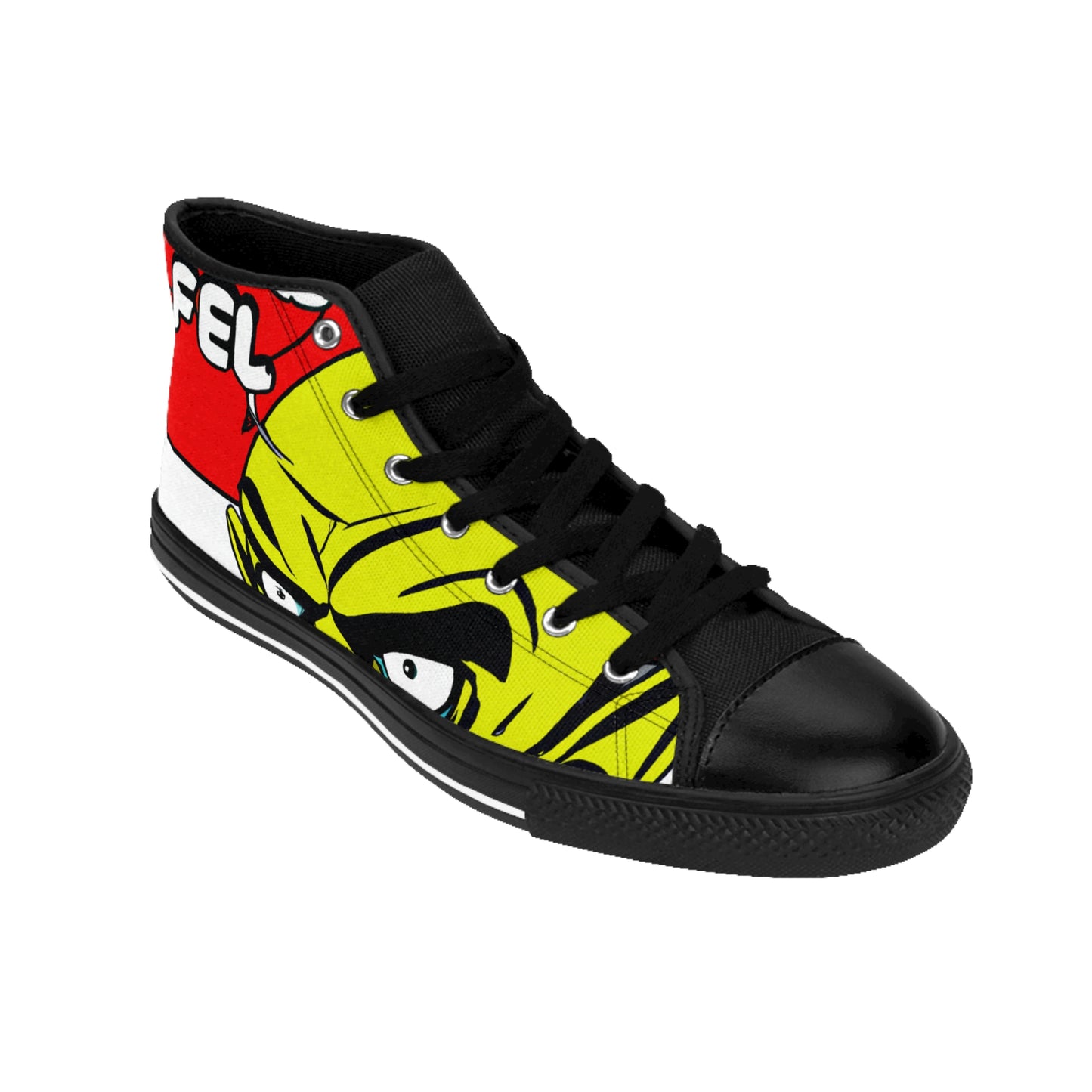 Kester the Grizzled Cobbler. - Comic Book Hi Tops