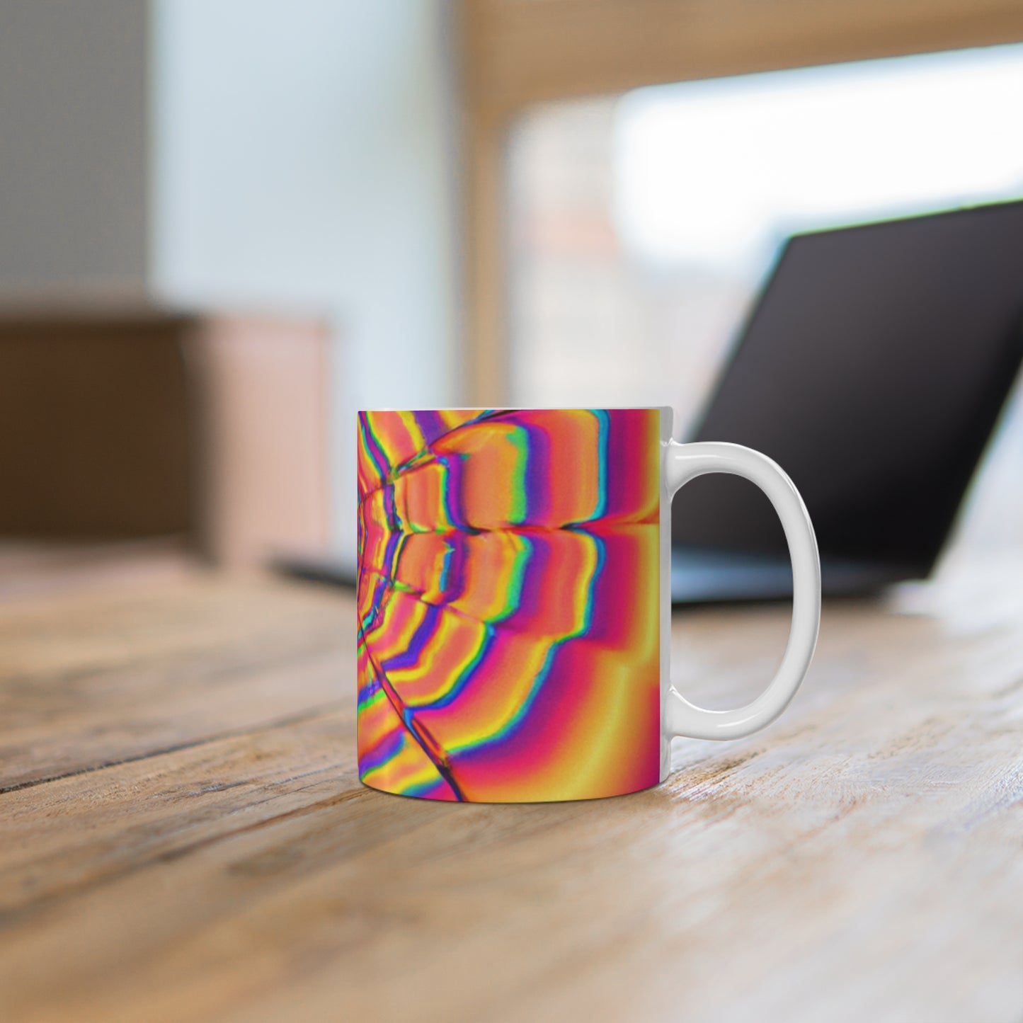 Java Joe's - Psychedelic Coffee Cup Mug 11 Ounce