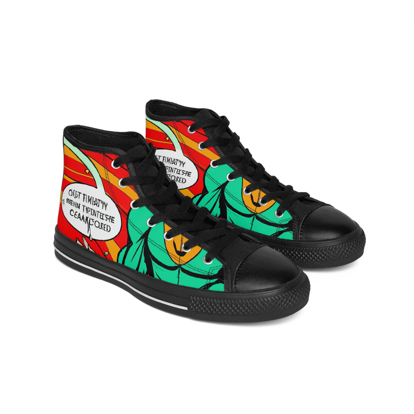 .

Imelda de LaFresque. - Comic Book Hi Tops