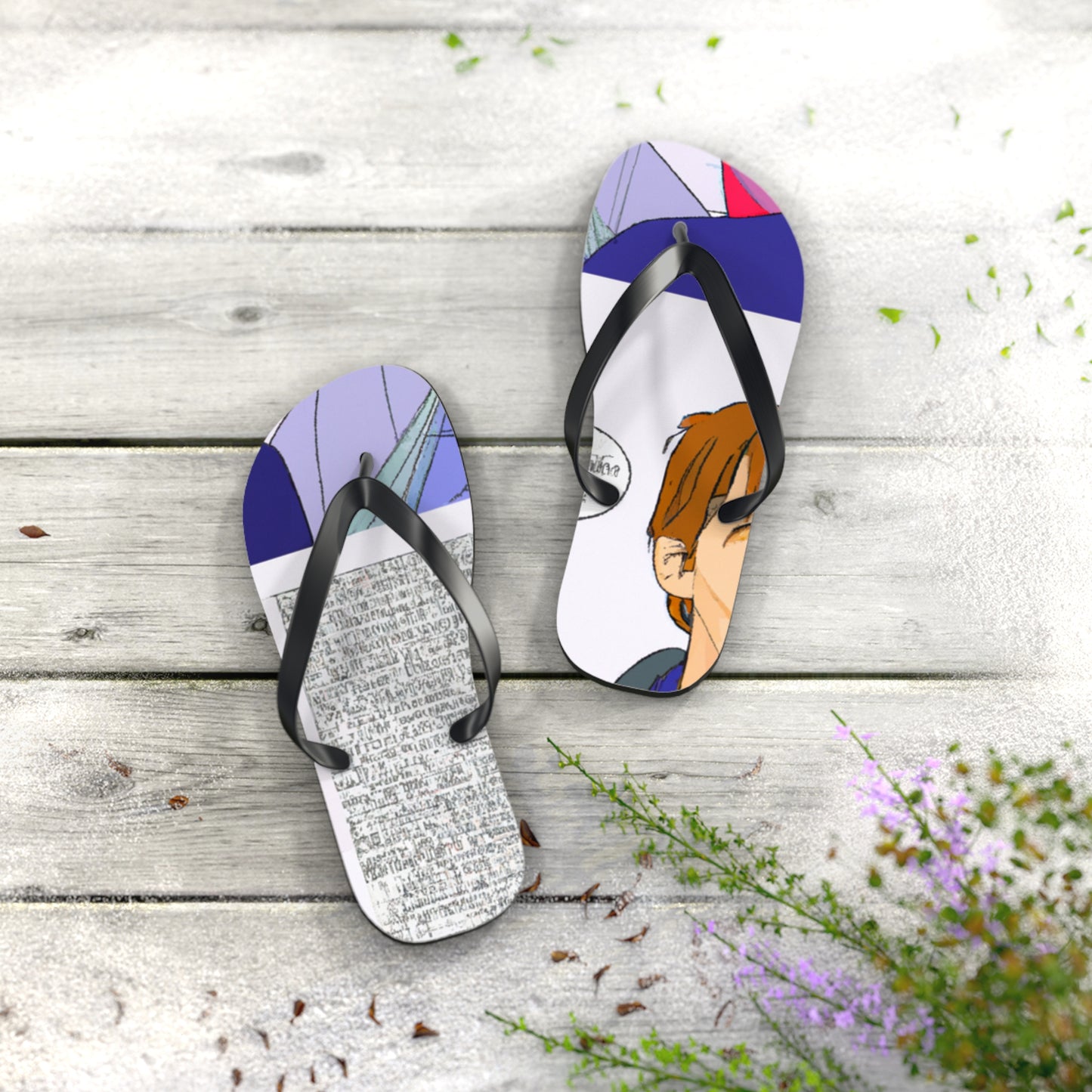 Mothman - Comics Collector Flip Flop Beach Sandals