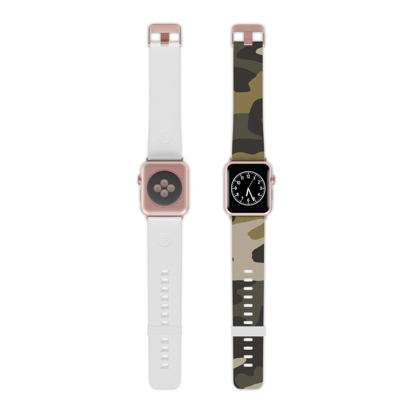 Fredericka Fitzwater - Camouflage Apple Wrist Watch Band