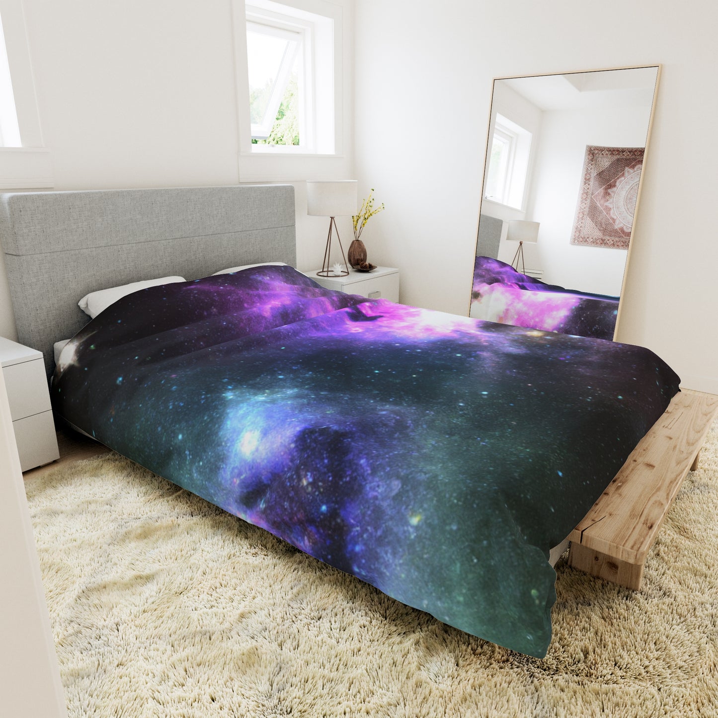 Dawn of the Jet Age - Astronomy Duvet Bed Cover