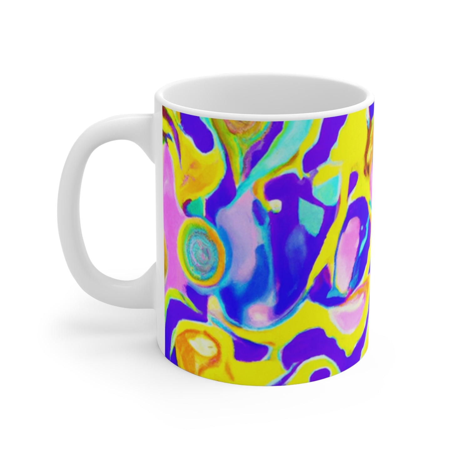 Samantha's Supreme Roast - Psychedelic Coffee Cup Mug 11 Ounce