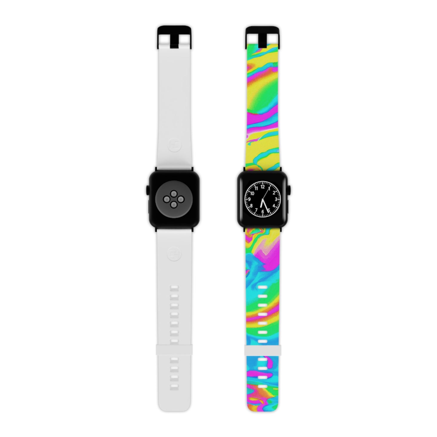 Odessa Lacey - Trippy Hippy Boho Psychedelic Apple Wrist Watch Band