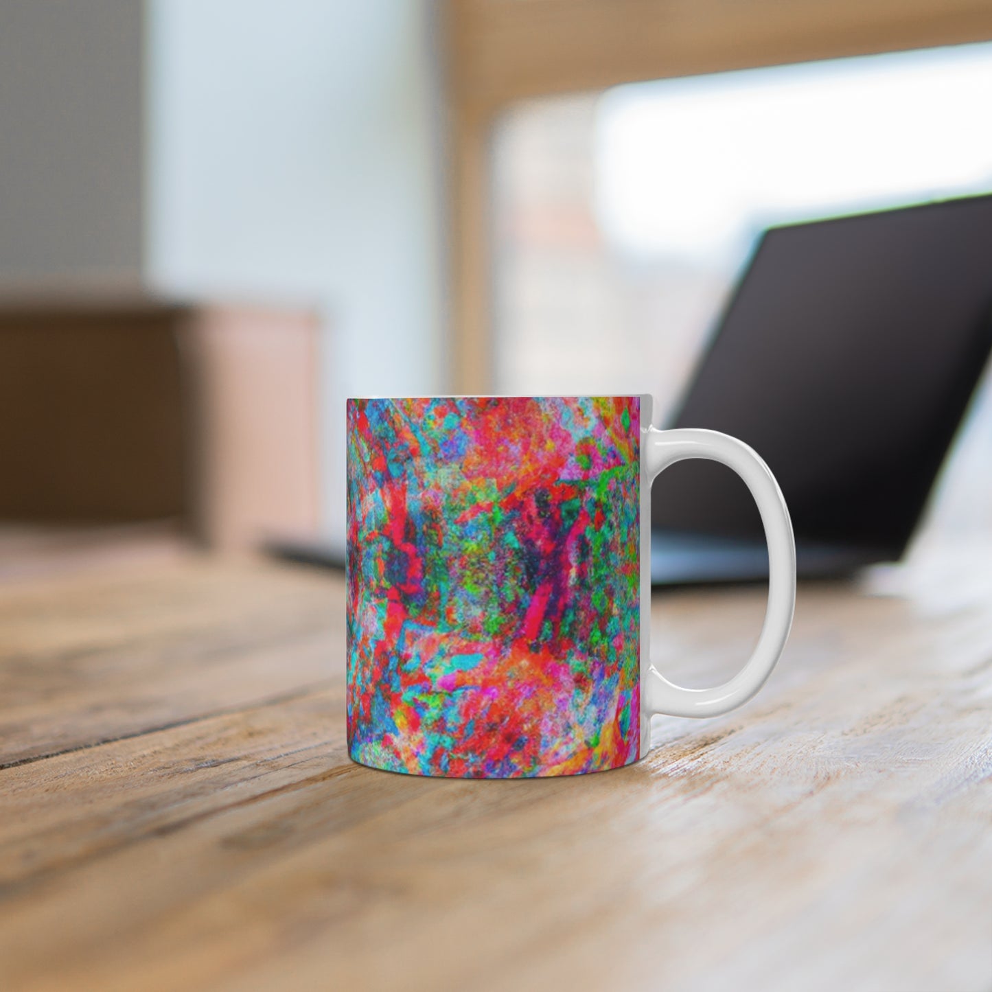 Vernon's Gourmet Coffee - Psychedelic Coffee Cup Mug 11 Ounce
