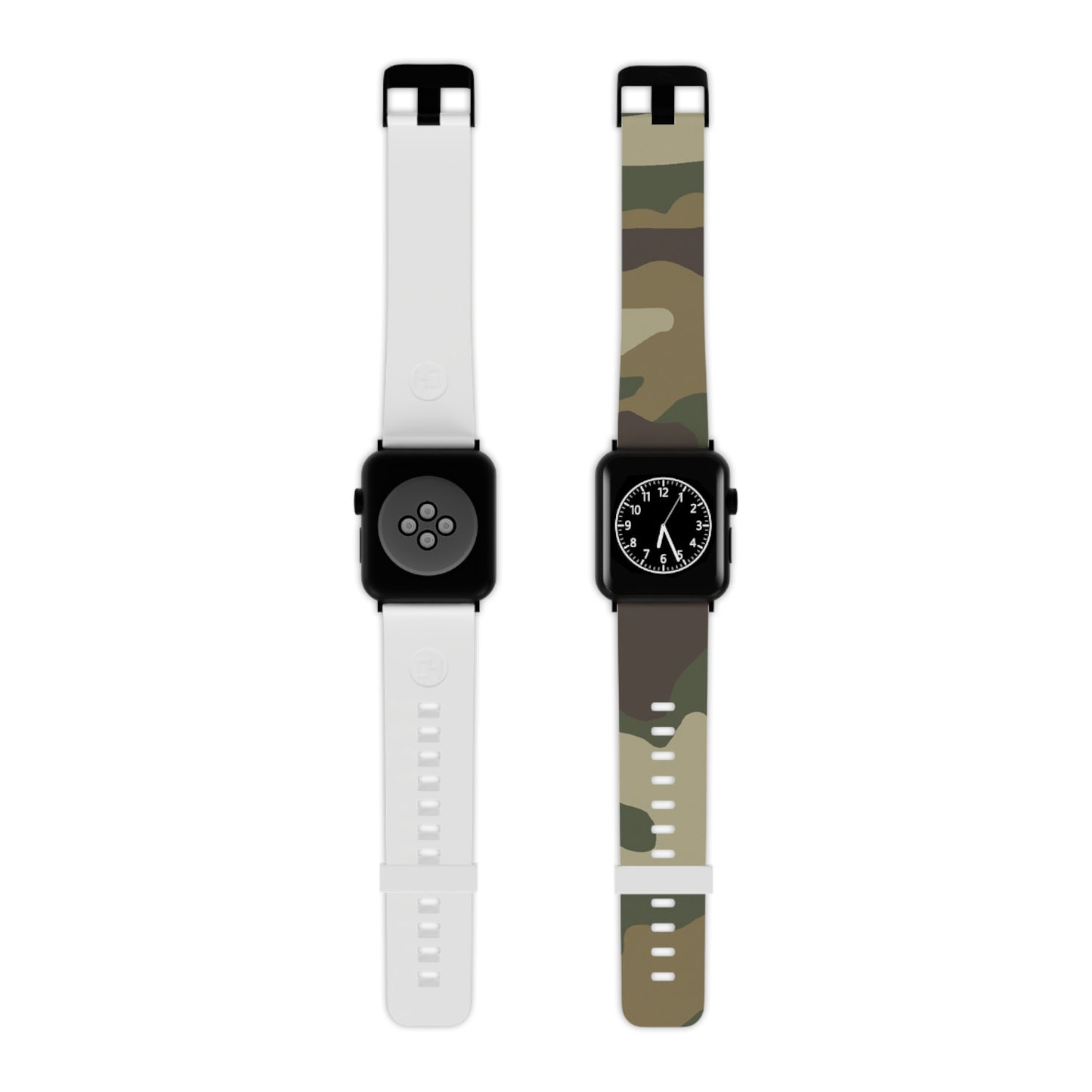 Ophelia Foulkehurst - Camouflage Apple Wrist Watch Band