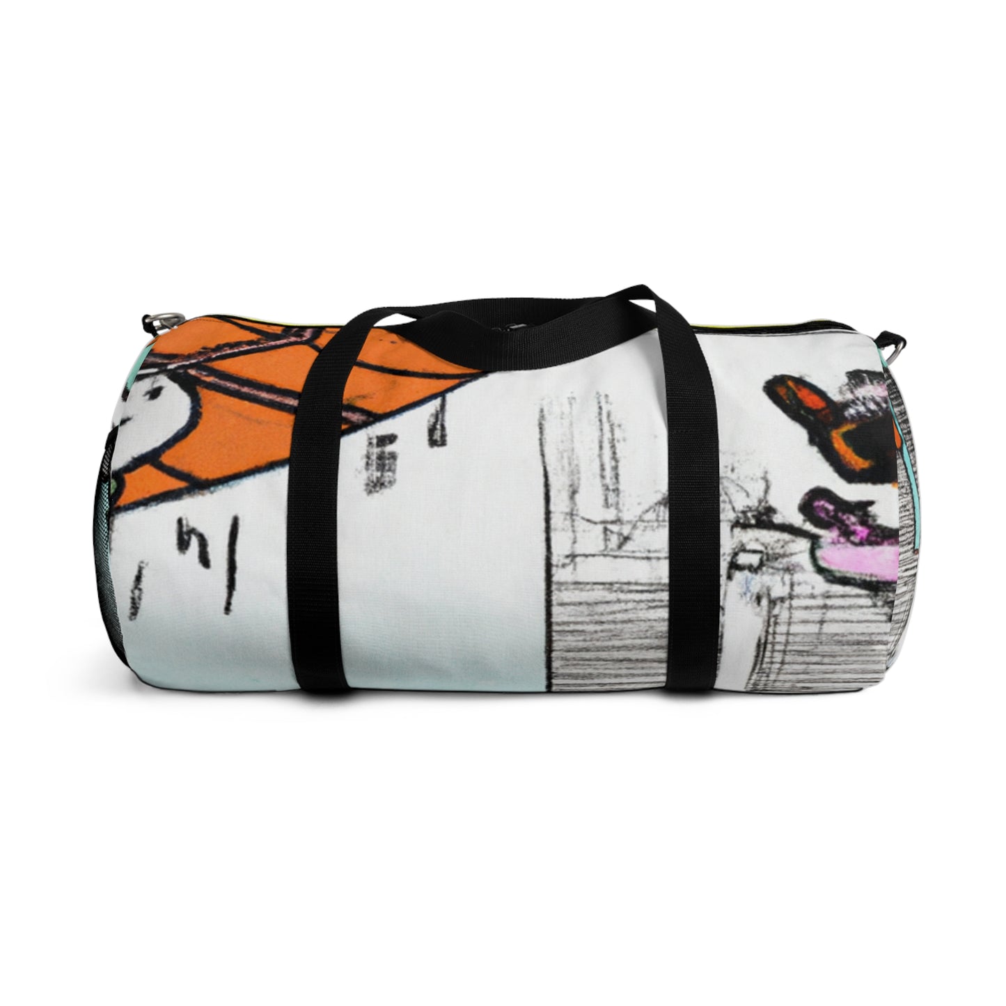 Luxantonio Burberry - Comic Book Duffel Bag