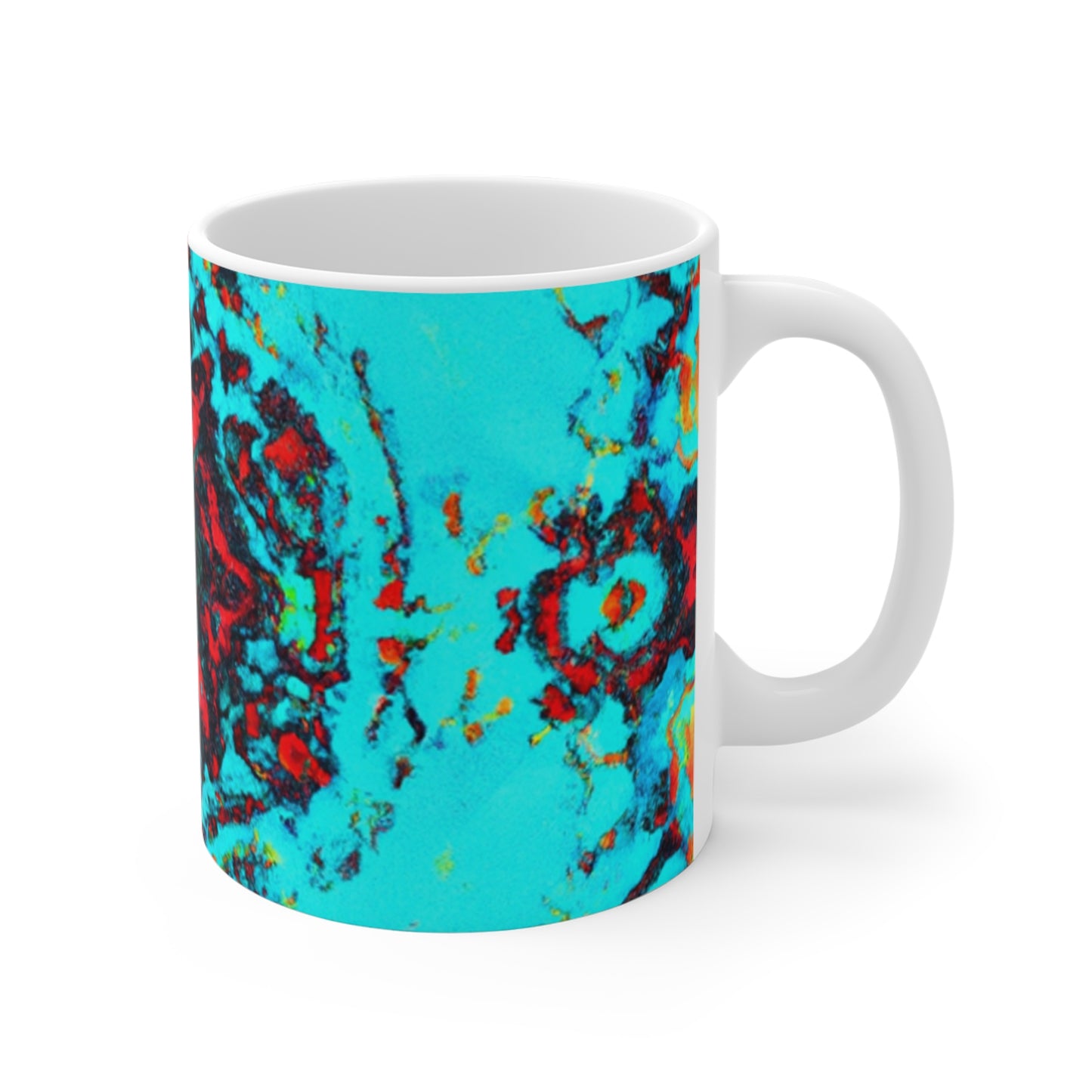 Jasper's Coffee Roasters - Psychedelic Coffee Cup Mug 11 Ounce