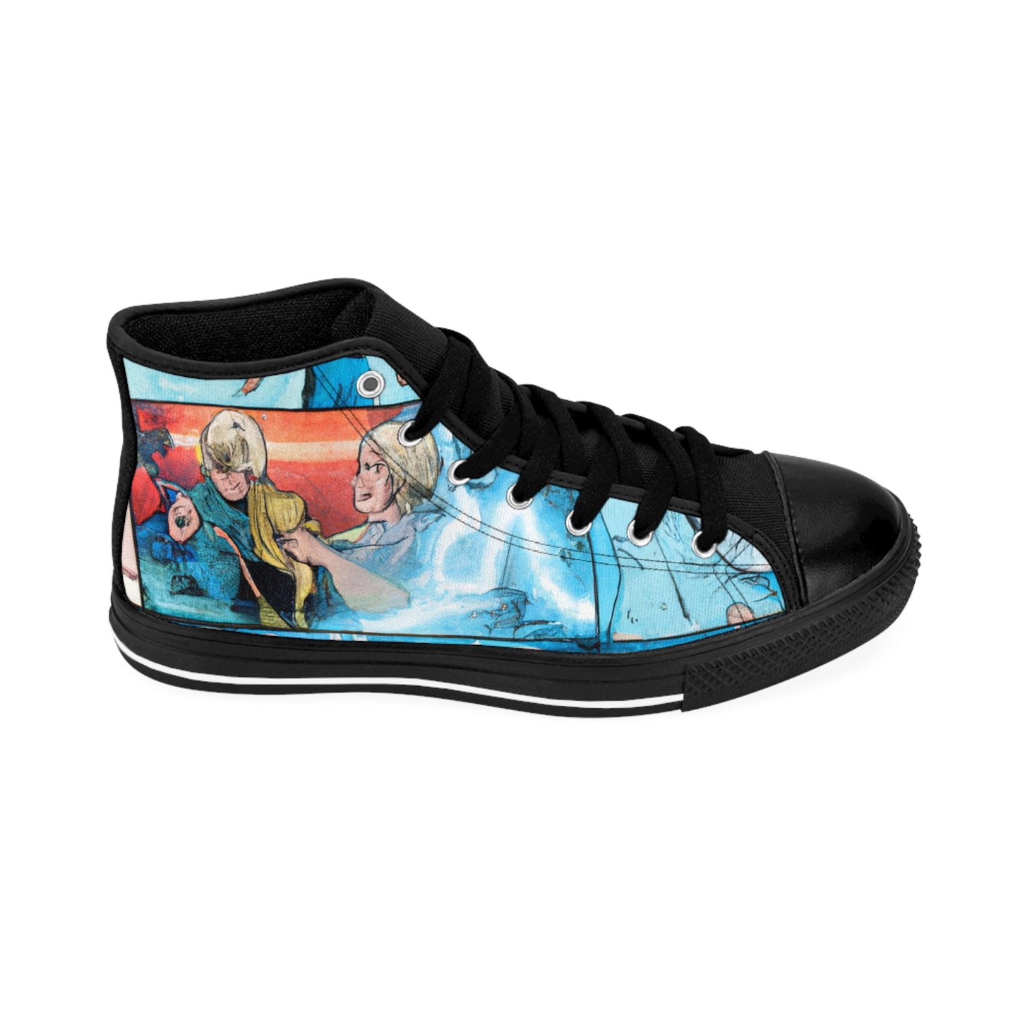 .

Gertrude Footwear - Comic Book Hi Tops