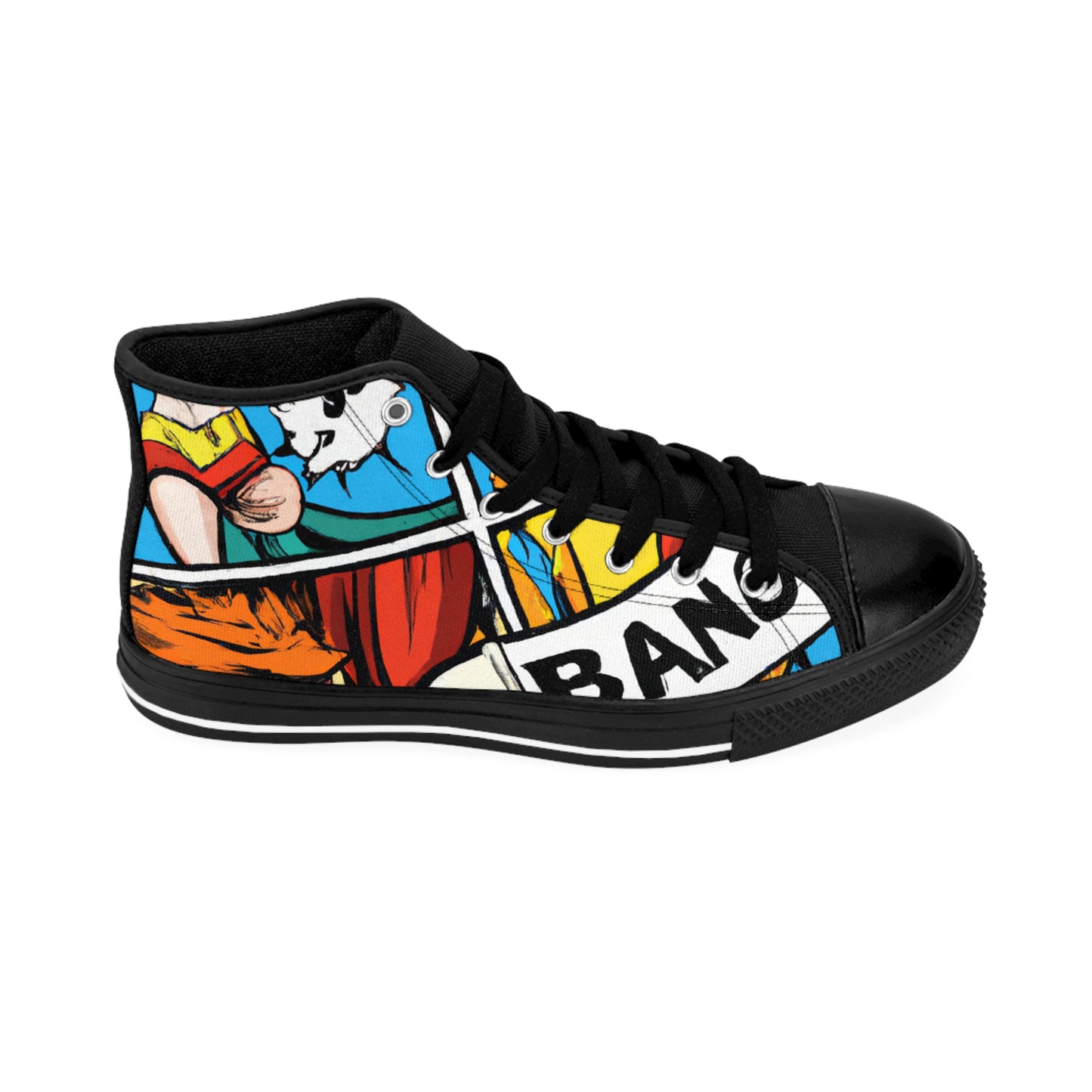 Hroald the Shoemaker - Comic Book Hi Tops