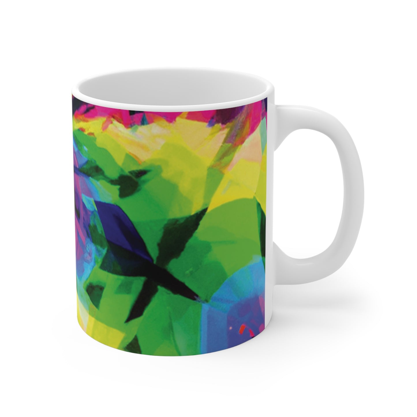 Coffee King Henry - Psychedelic Coffee Cup Mug 11 Ounce