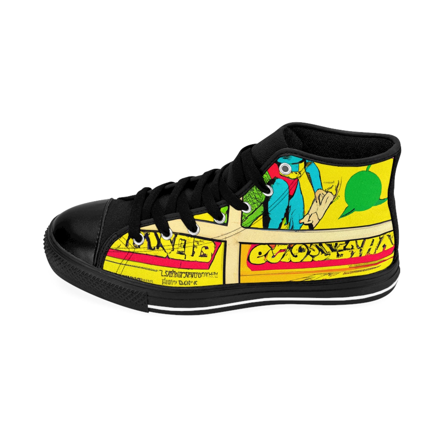 .

Gwendolyn FitzKicks - Comic Book Hi Tops