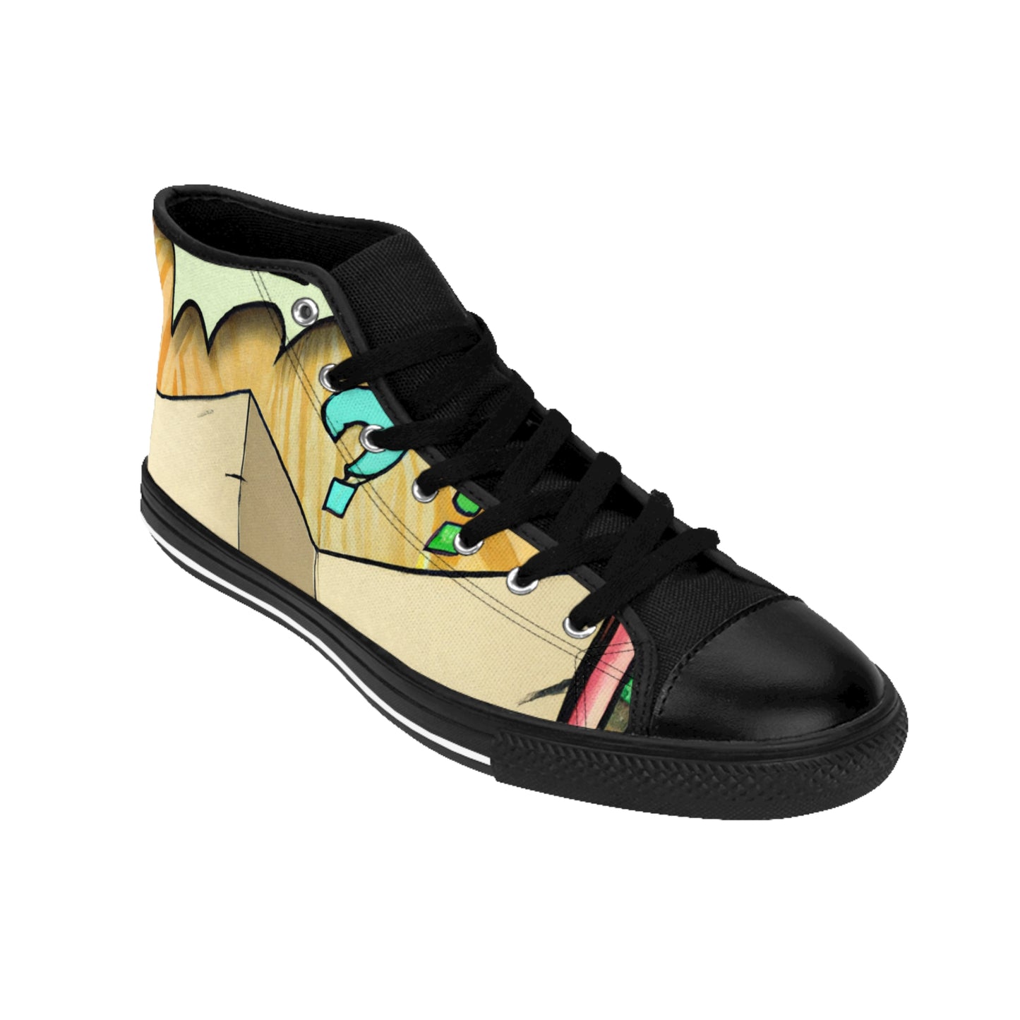 Vivilicious the ShoeMaker - Comic Book Hi Tops