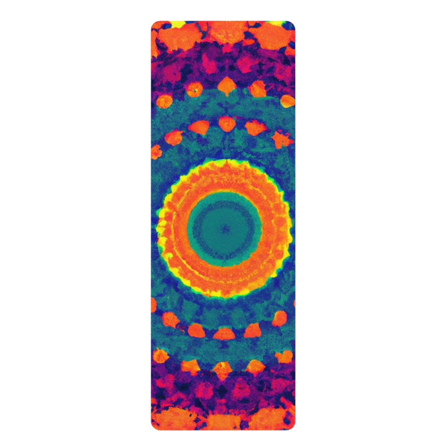 Osho Sukrita - Psychedelic Yoga Exercise Workout Mat - 24″ x 68"