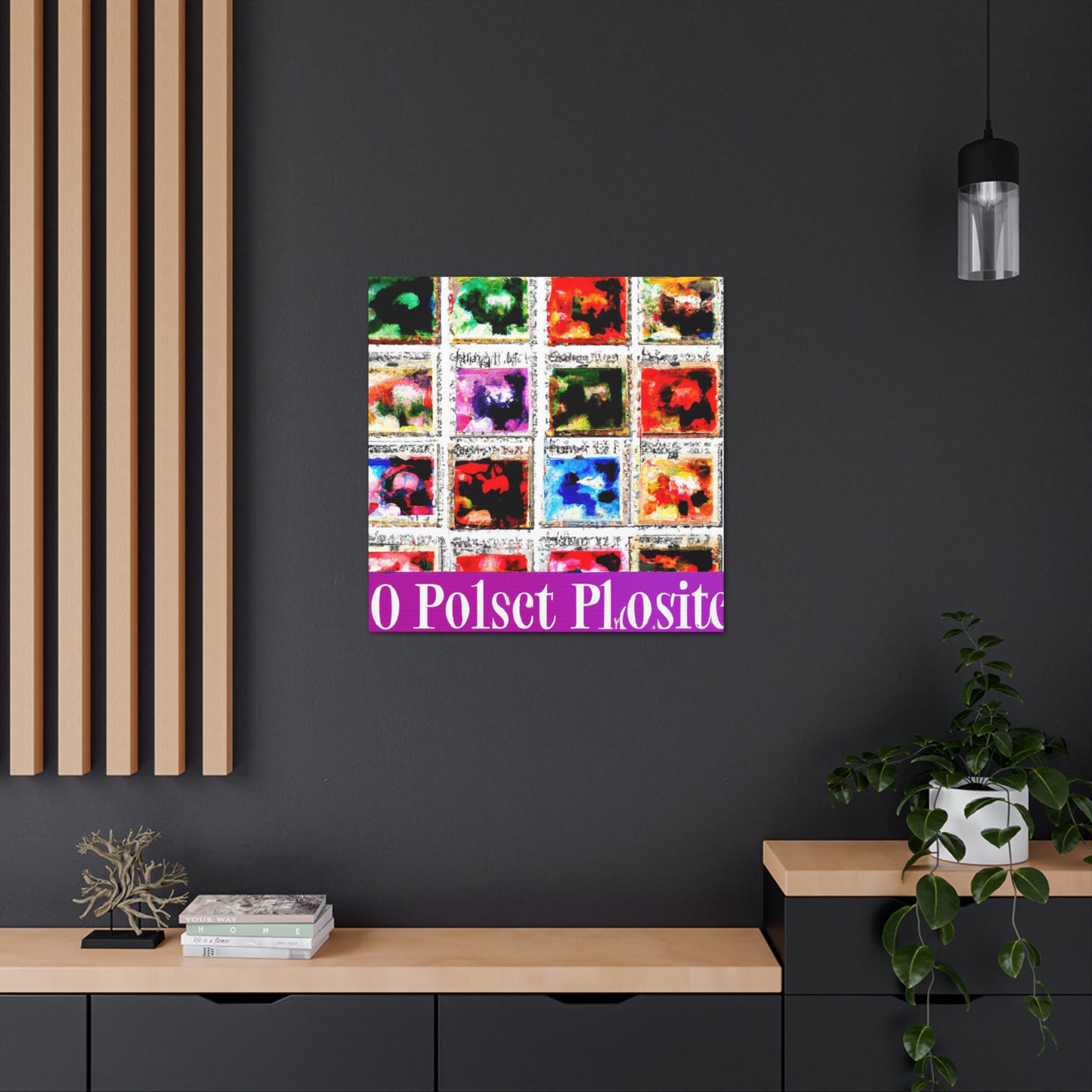 Global Forever Stamps - Postage Stamp Collector Canvas Wall Art