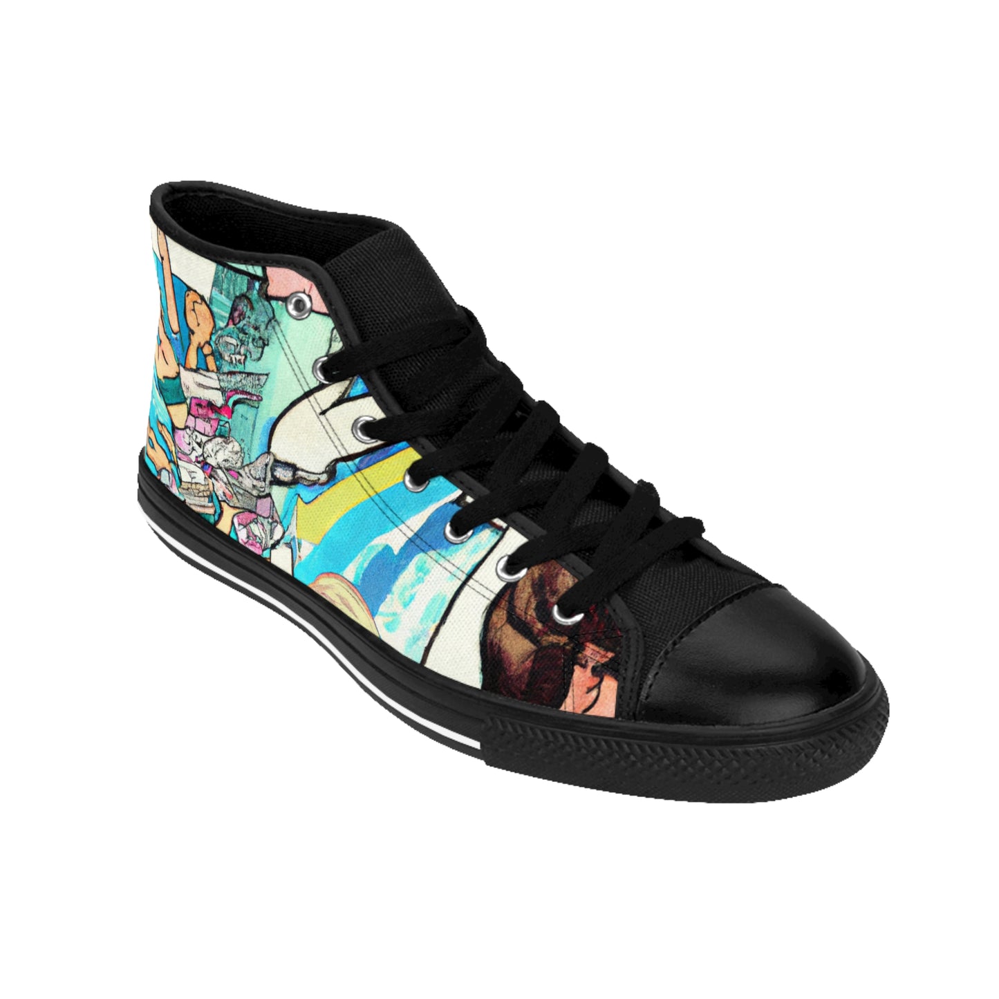 Sir Roger de Cypresswords - Comic Book Hi Tops