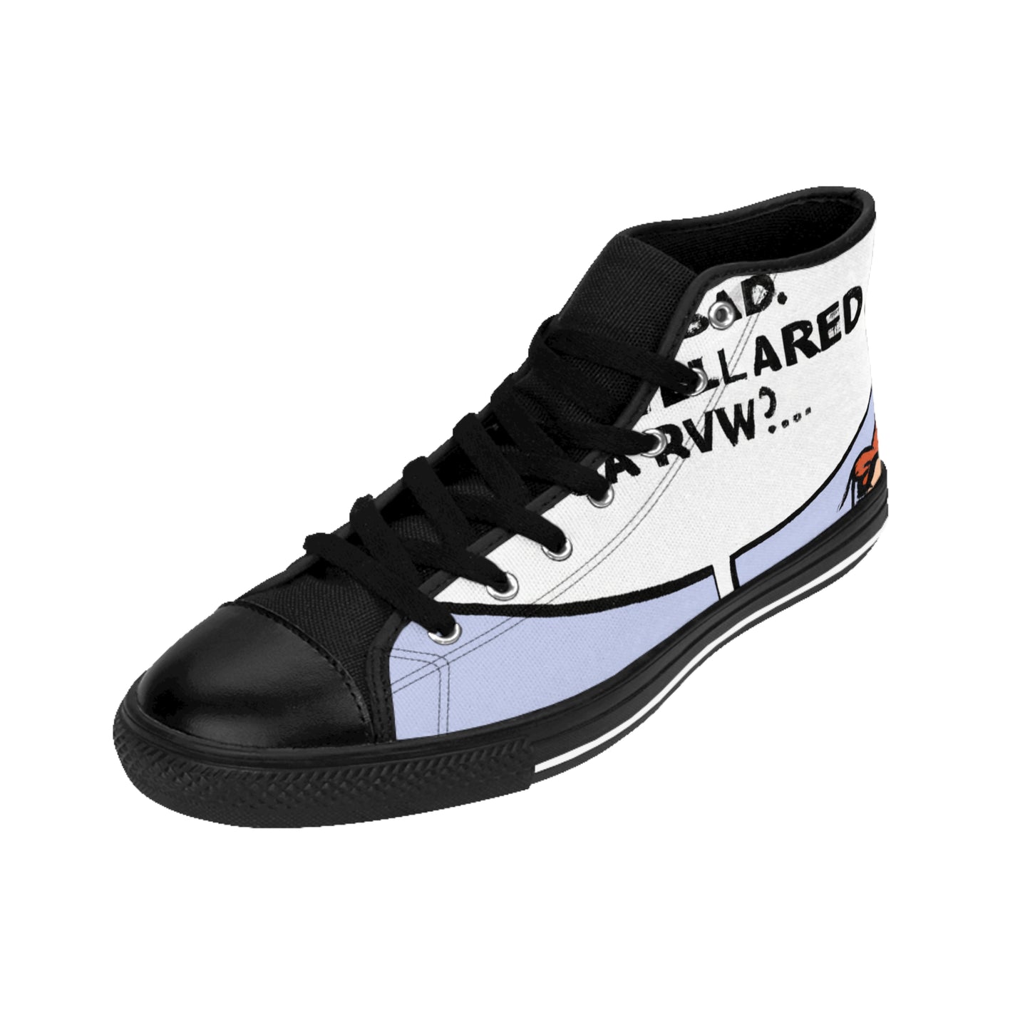 .

Nadine the Shoemaker - Comic Book Hi Tops