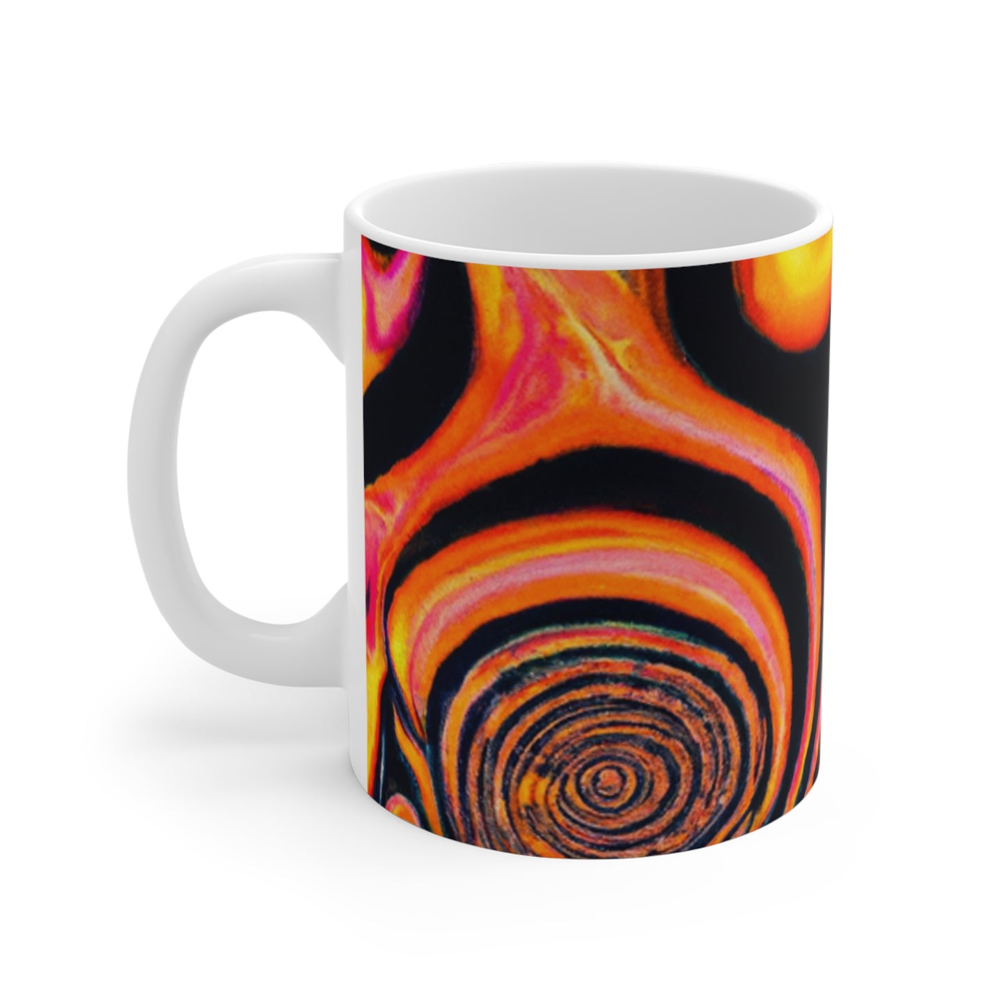 Jack's Supreme Coffeeworks - Psychedelic Coffee Cup Mug 11 Ounce