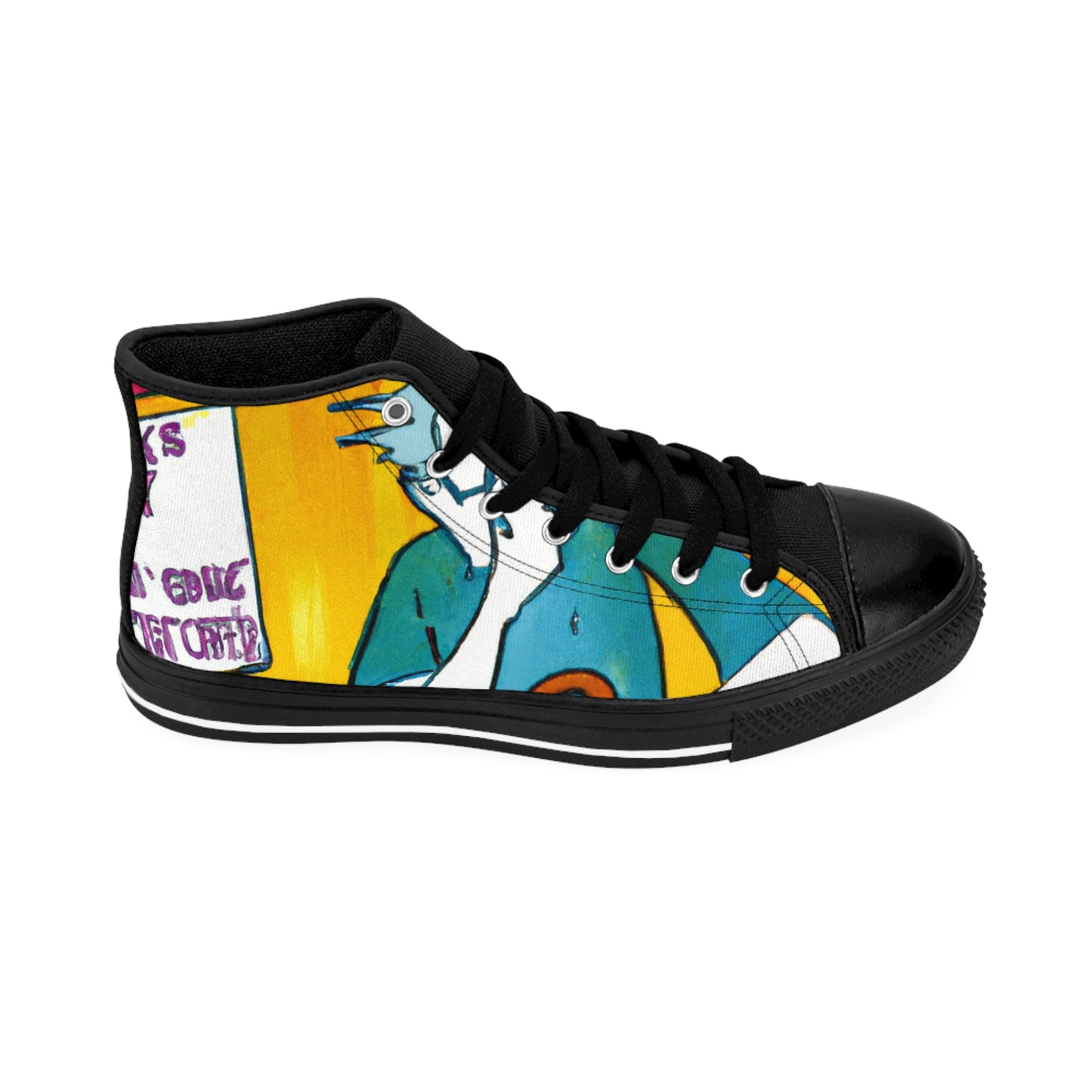 Gisleo da Firenze - Comic Book Hi Tops