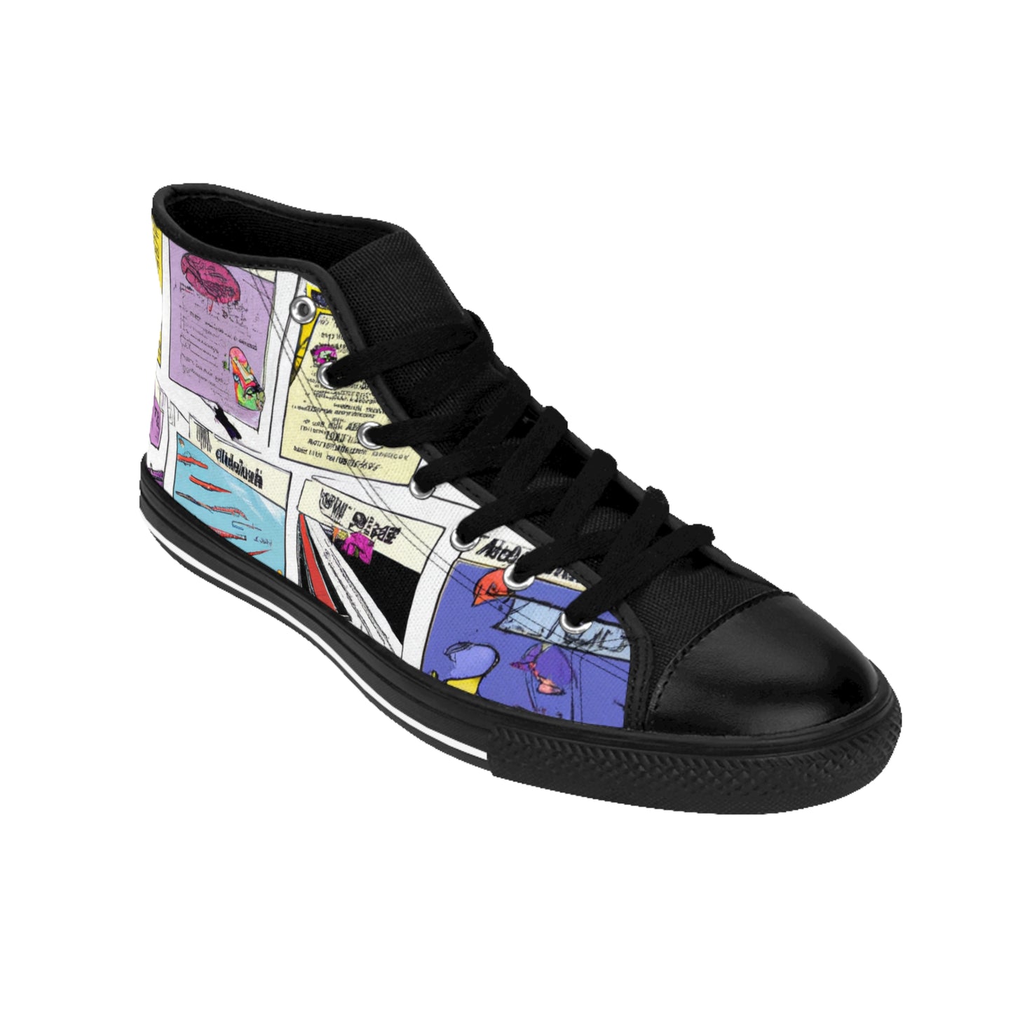 .

Winifred Bootsmith - Comic Book Hi Tops