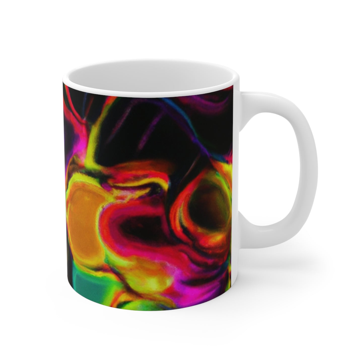 .

Brewster's Best Coffee - Psychedelic Coffee Cup Mug 11 Ounce