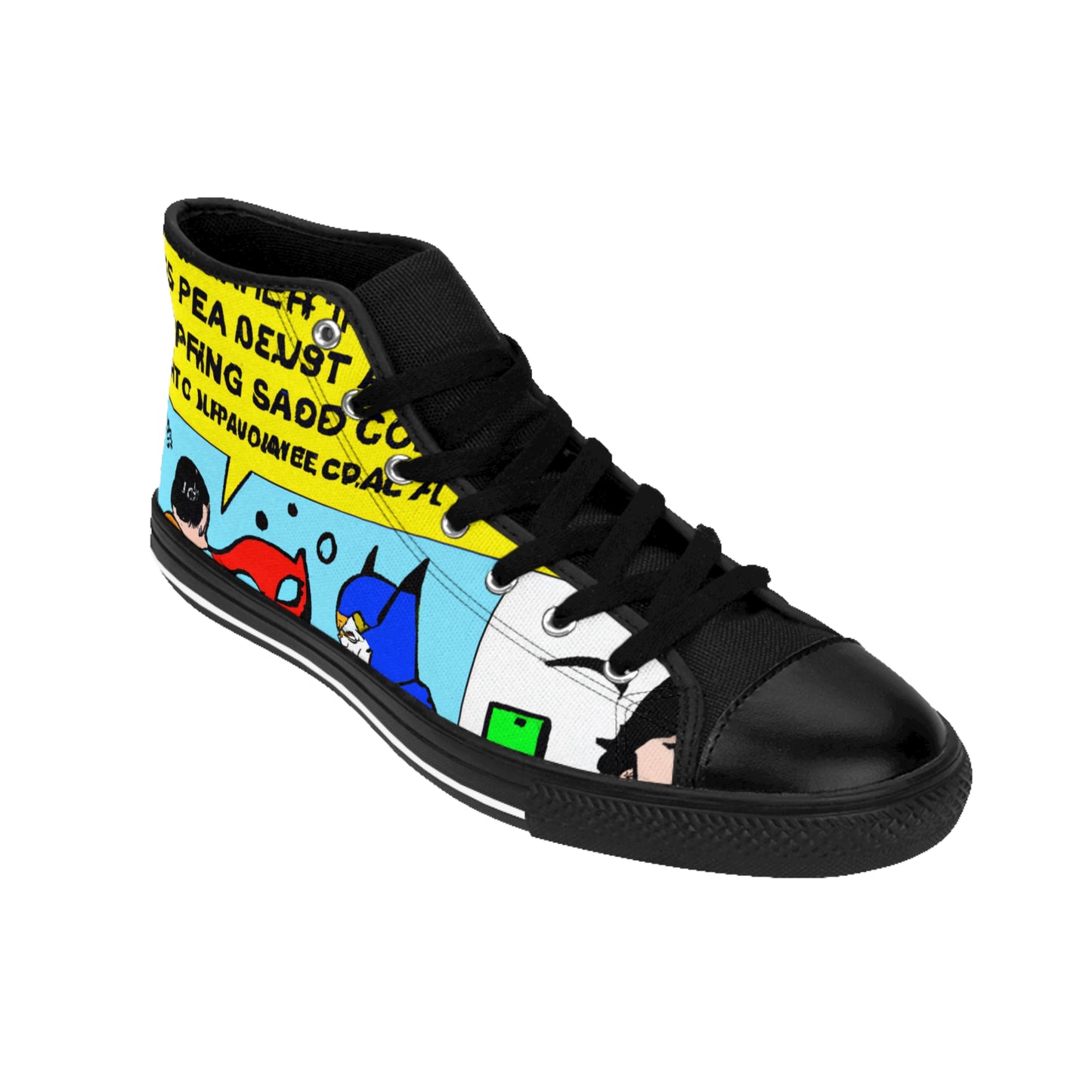 .

Gizellia the Shoe Maker - Comic Book Hi Tops