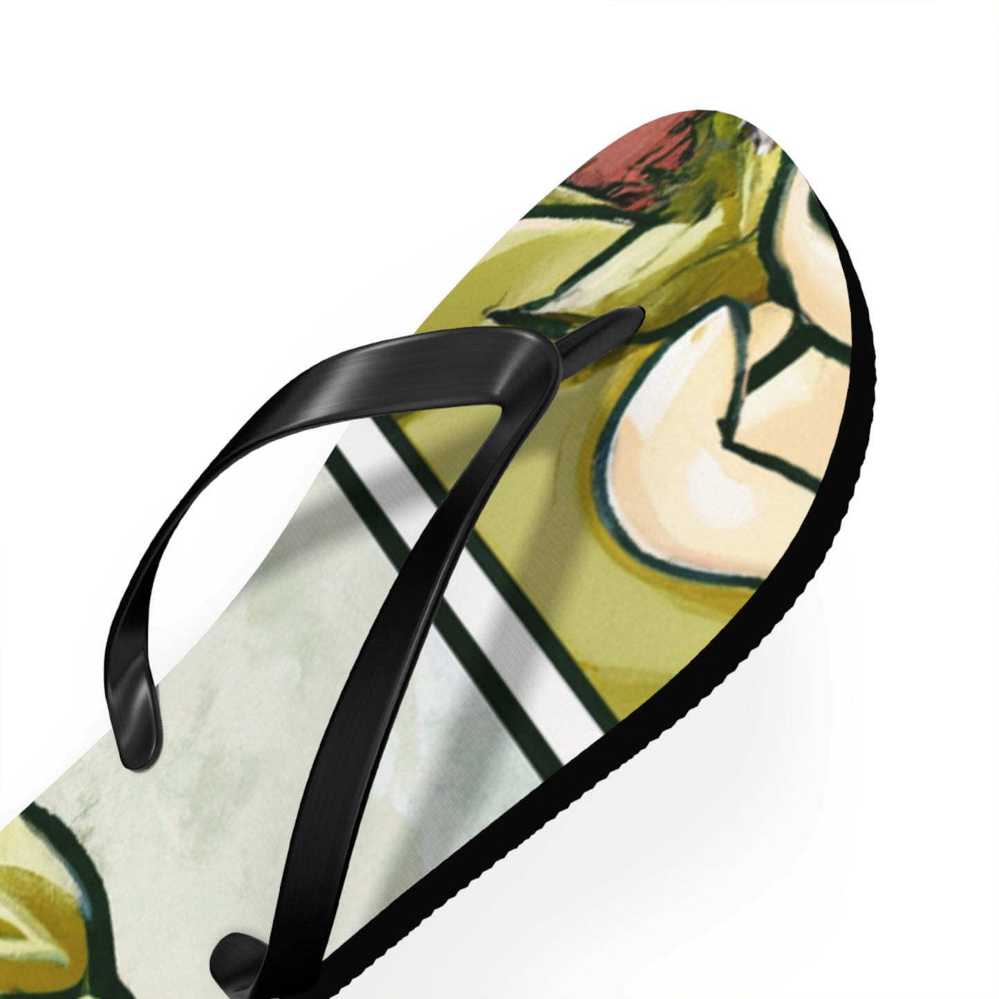 Erica Torchlight - Comics Collector Flip Flop Beach Sandals