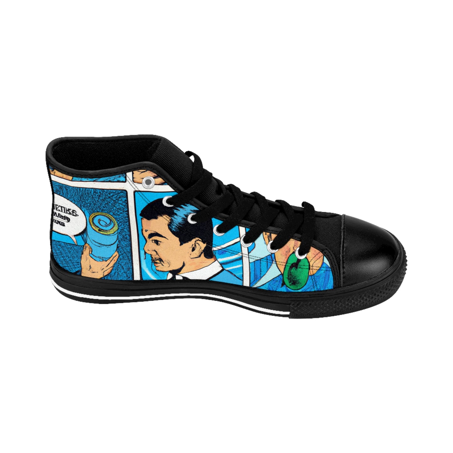 .

Anagmunda the Shoe Creator - Comic Book Hi Tops