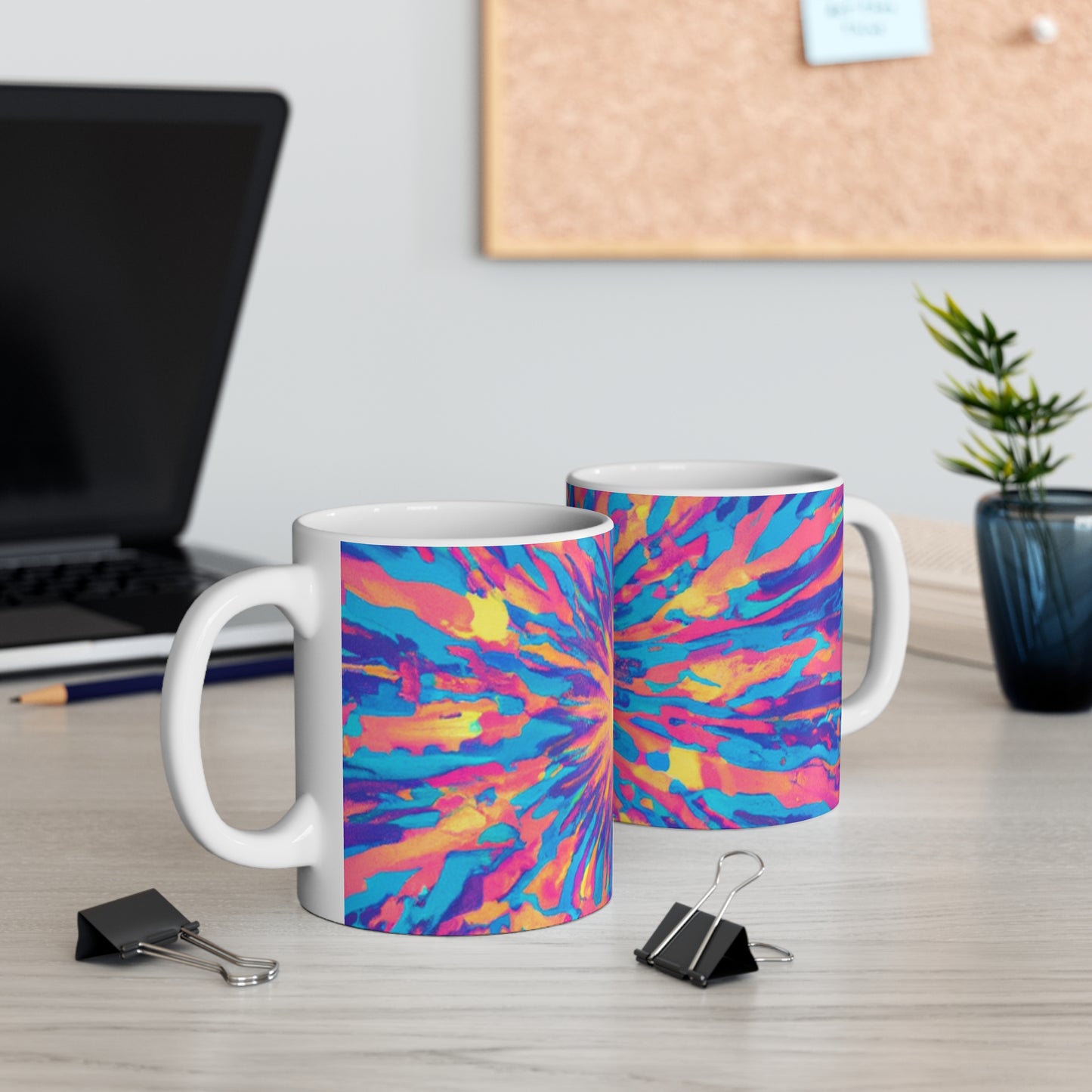 Java Jill's - Psychedelic Coffee Cup Mug 11 Ounce