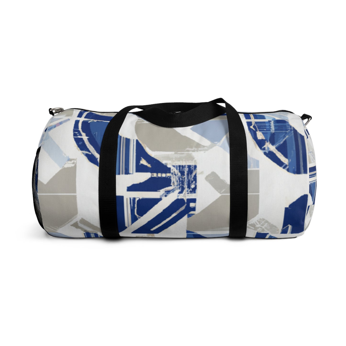 Frieda Fermat - Geometric Pattern Duffel Travel Gym Luggage Bag