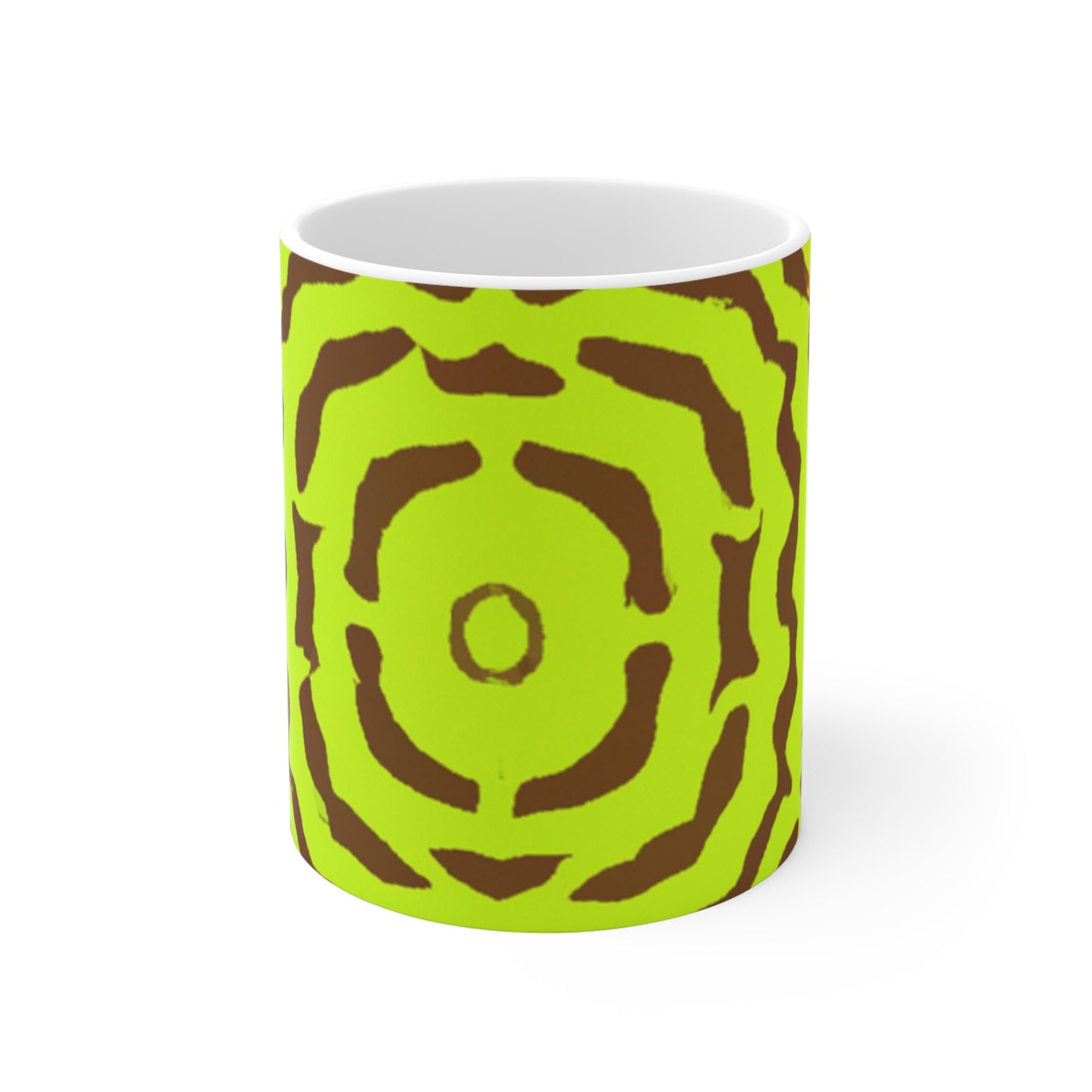 Java Joe's Coffee - Psychedelic Coffee Cup Mug 11 Ounce