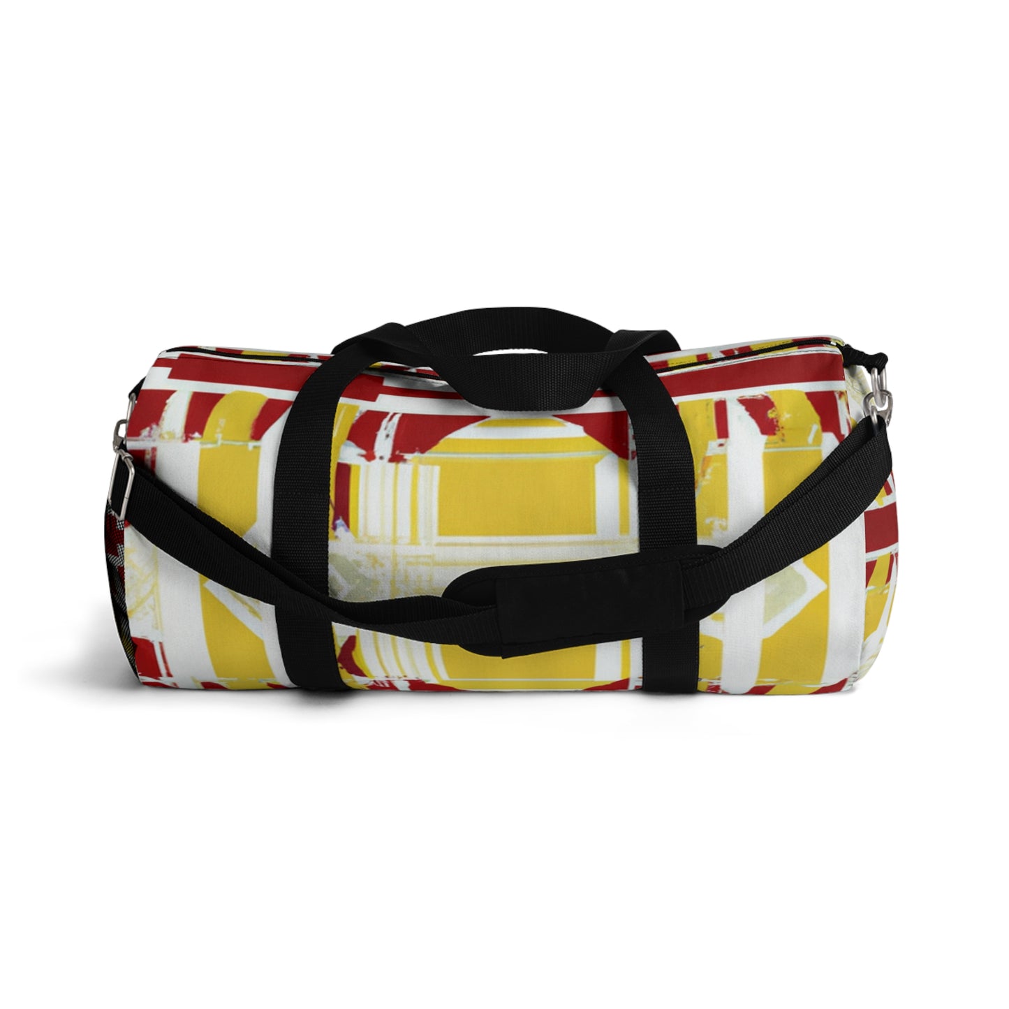 Herberta Longskirt - Geometric Pattern Duffel Travel Gym Luggage Bag