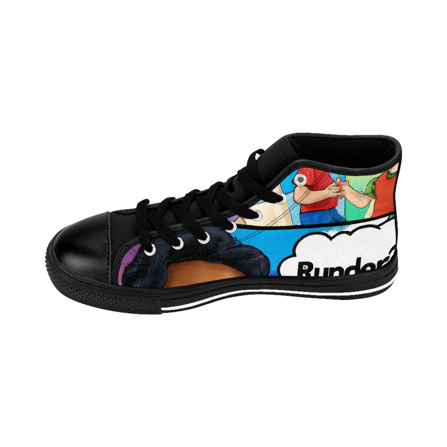 .

Clarisse the Cobbler - Comic Book Hi Tops