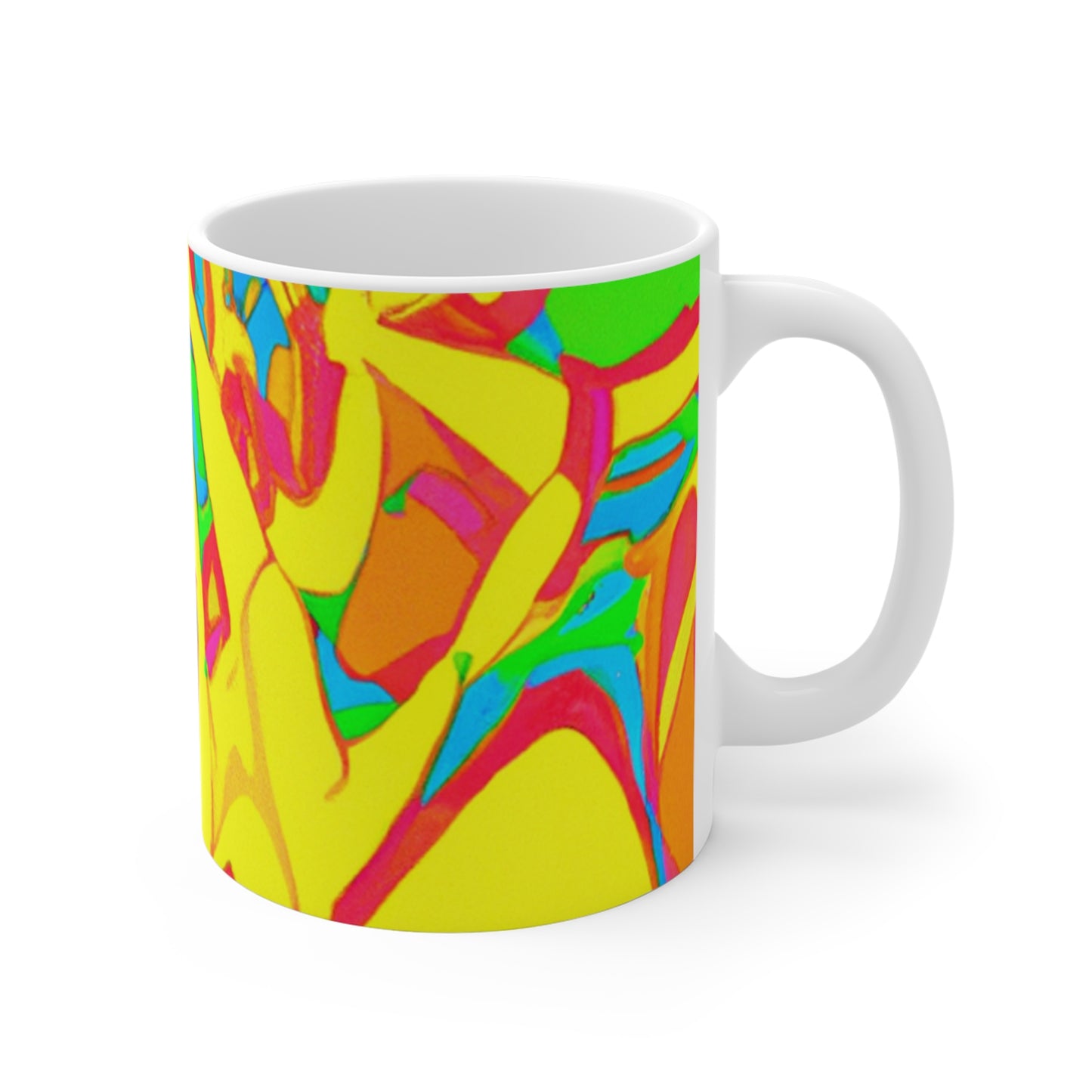 Maxwell's Roast - Psychedelic Coffee Cup Mug 11 Ounce