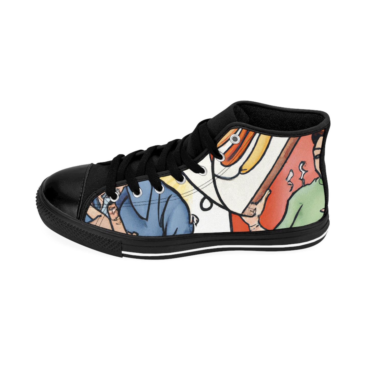 .

Theodosia the Shoemaker - Comic Book Hi Tops