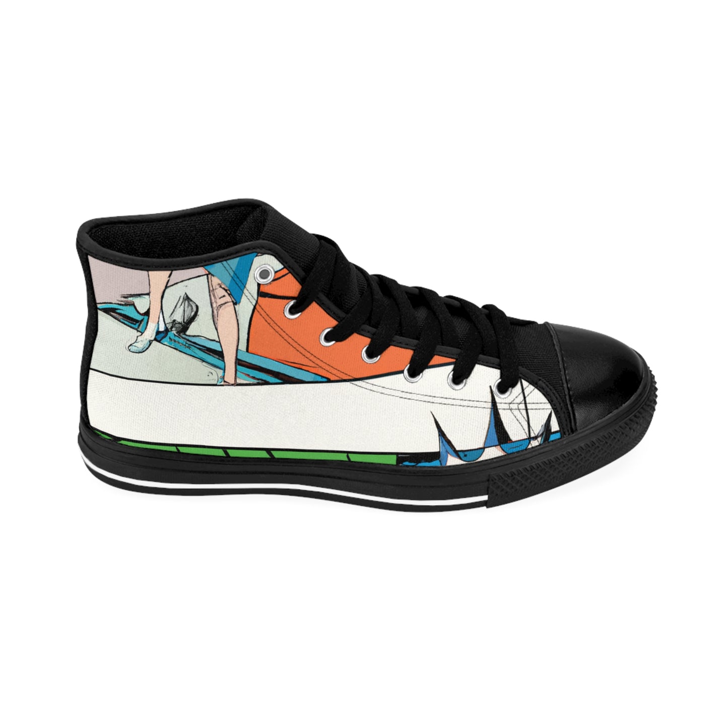 .

Gwendolyn Shoehart - Comic Book Hi Tops