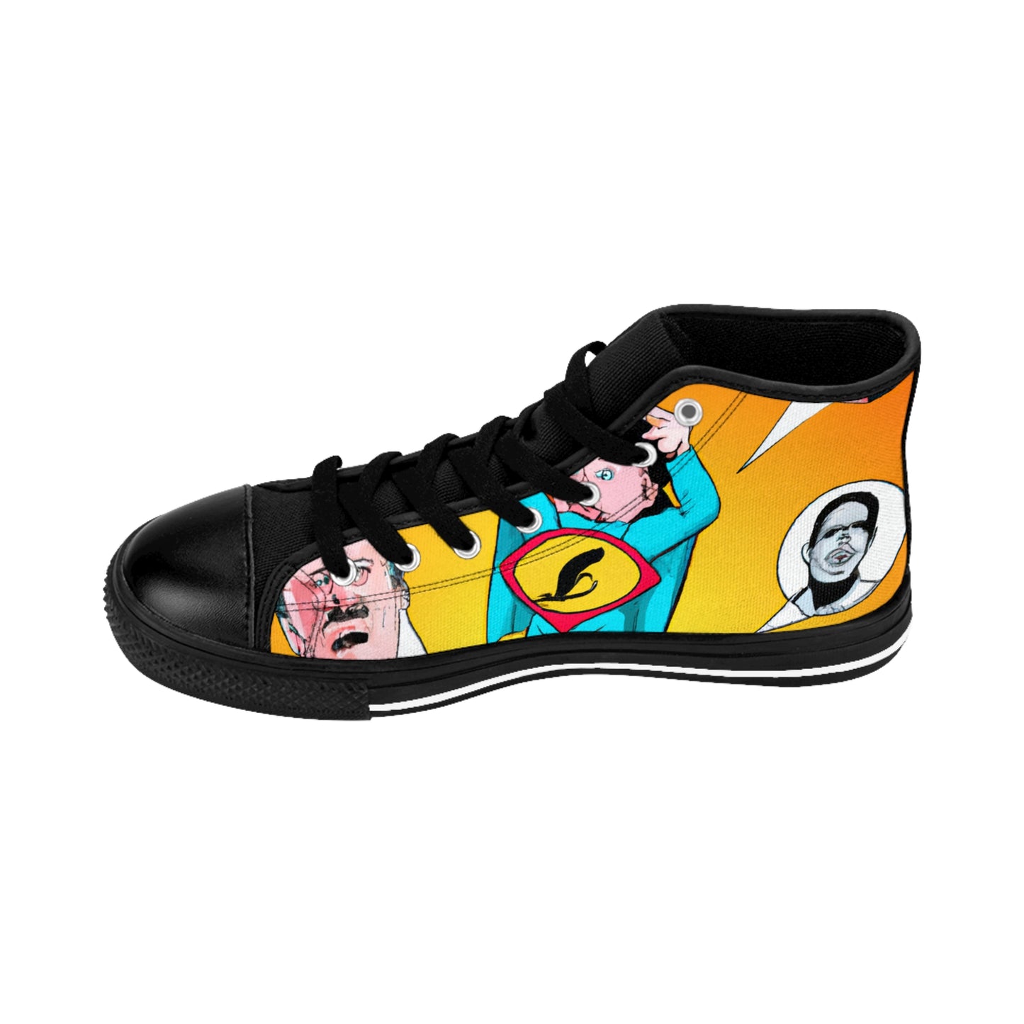 .

Milo the Cobbler - Comic Book Hi Tops