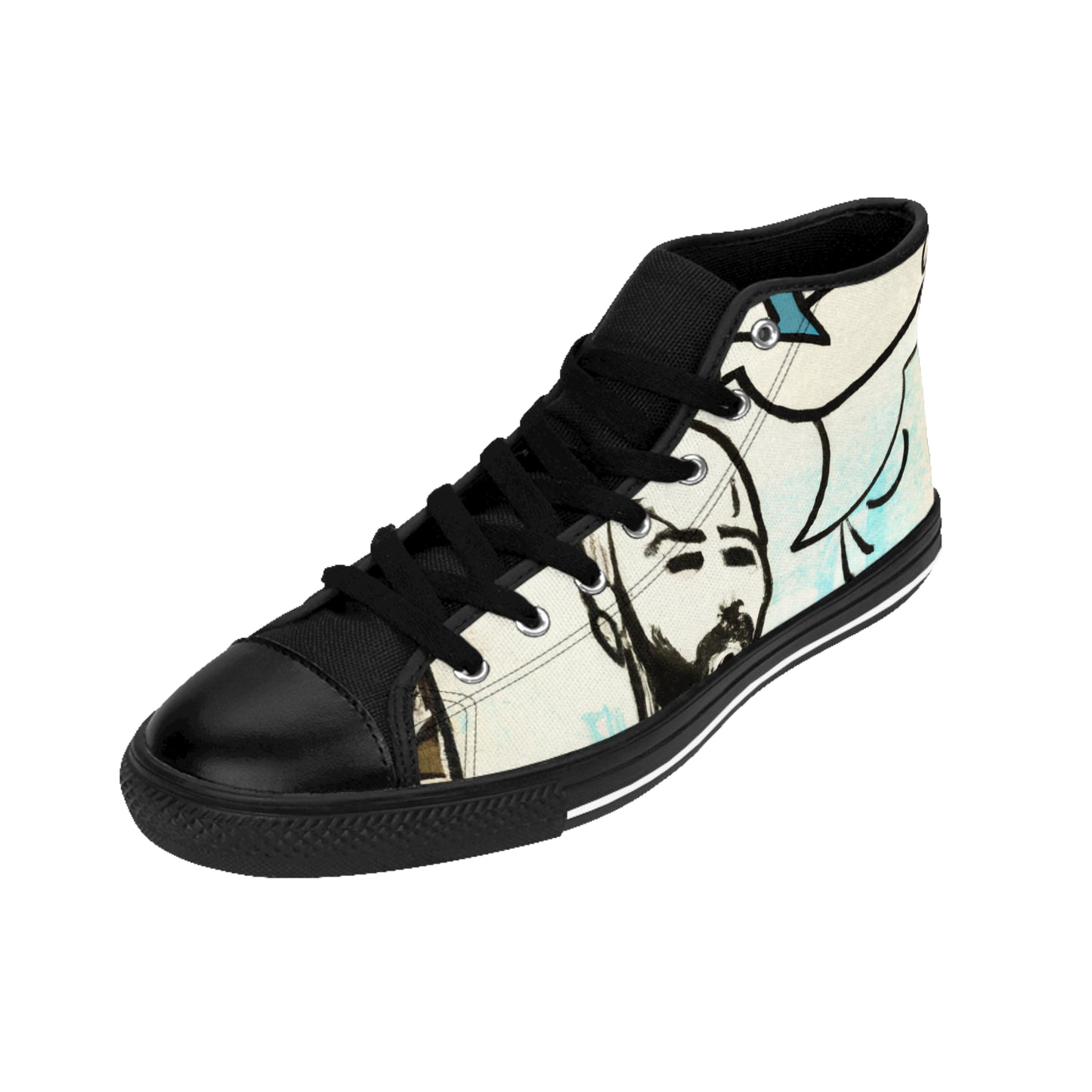 .

Gisla the ShoeSmith - Comic Book Hi Tops