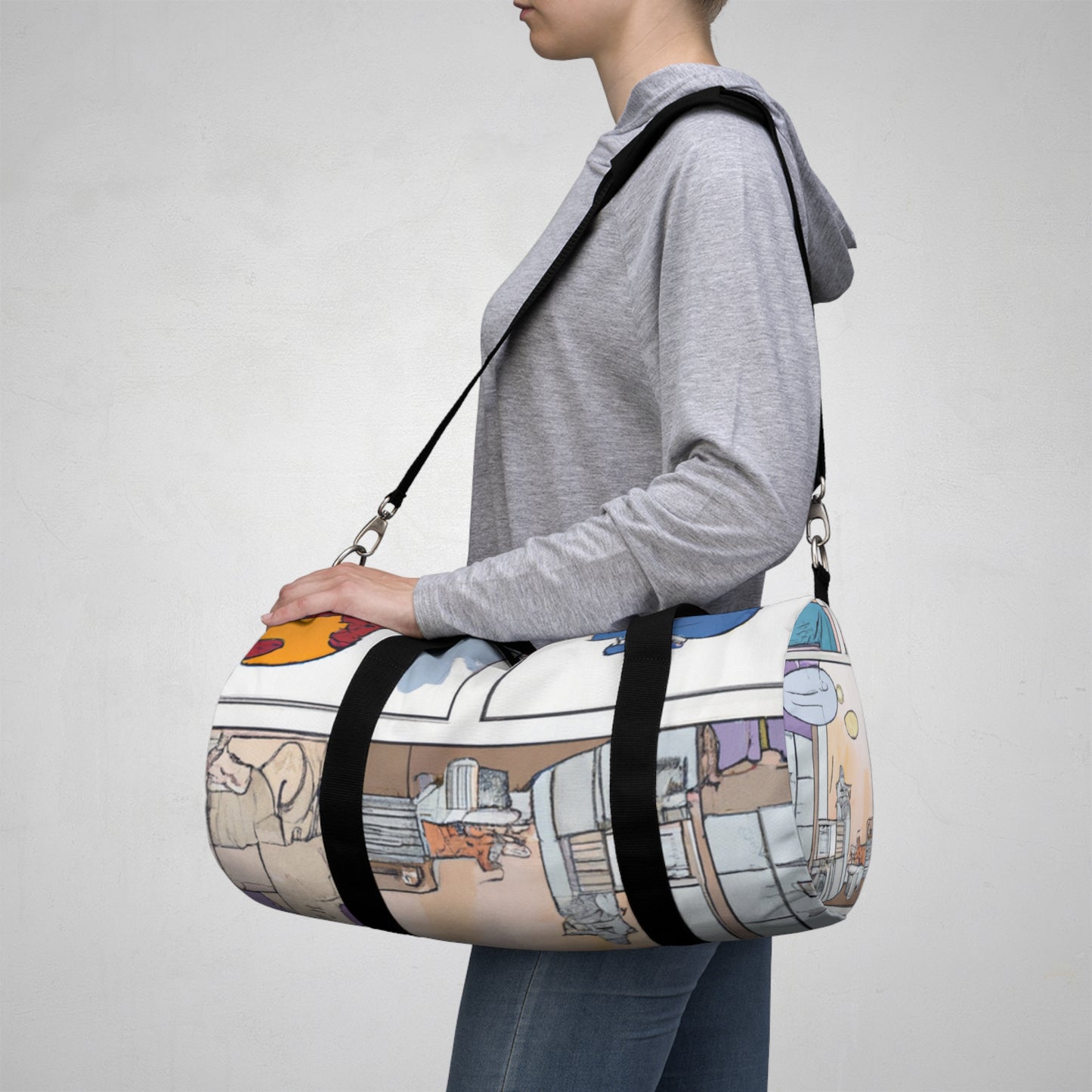 Leopold Finsterhausen - Comic Book Duffel Bag