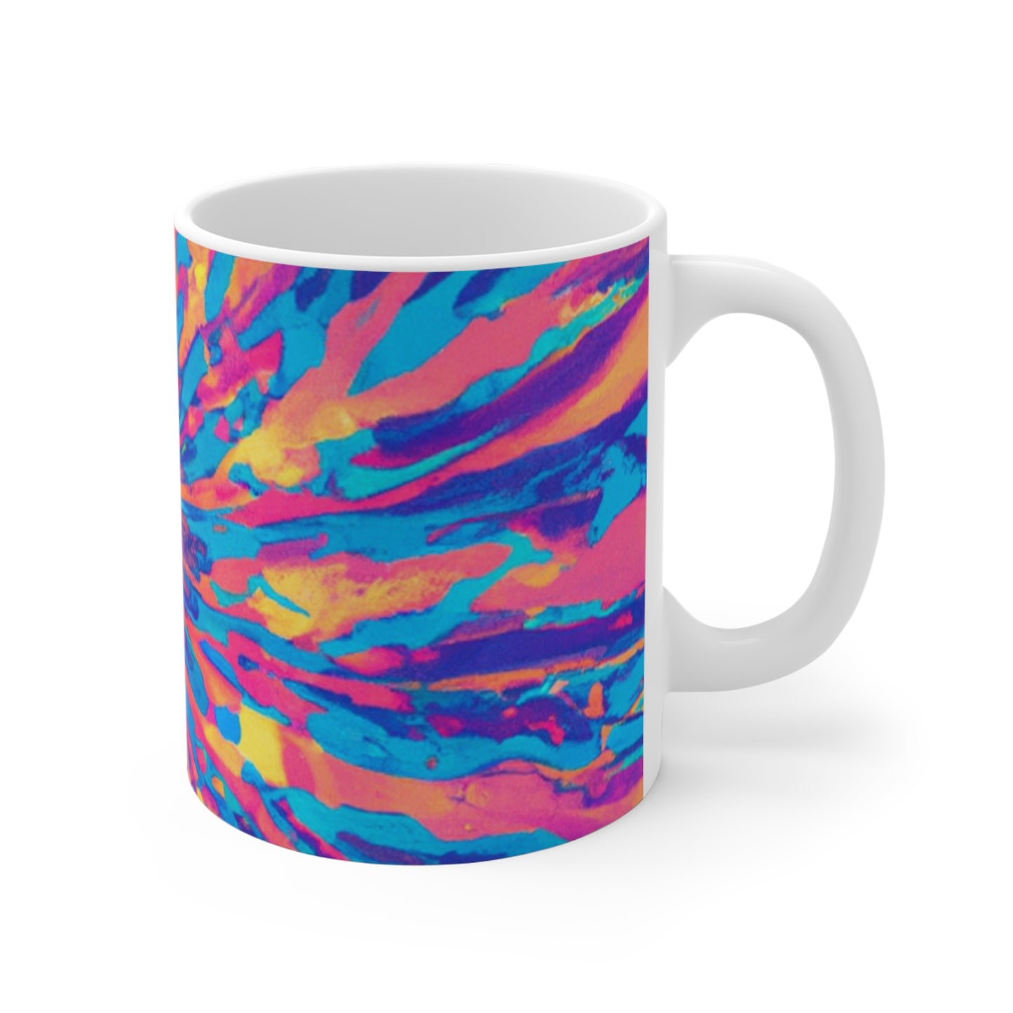 Java Jill's - Psychedelic Coffee Cup Mug 11 Ounce