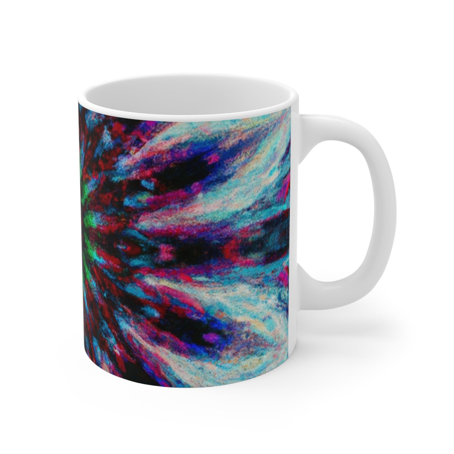 Joe's Java - Psychedelic Coffee Cup Mug 11 Ounce