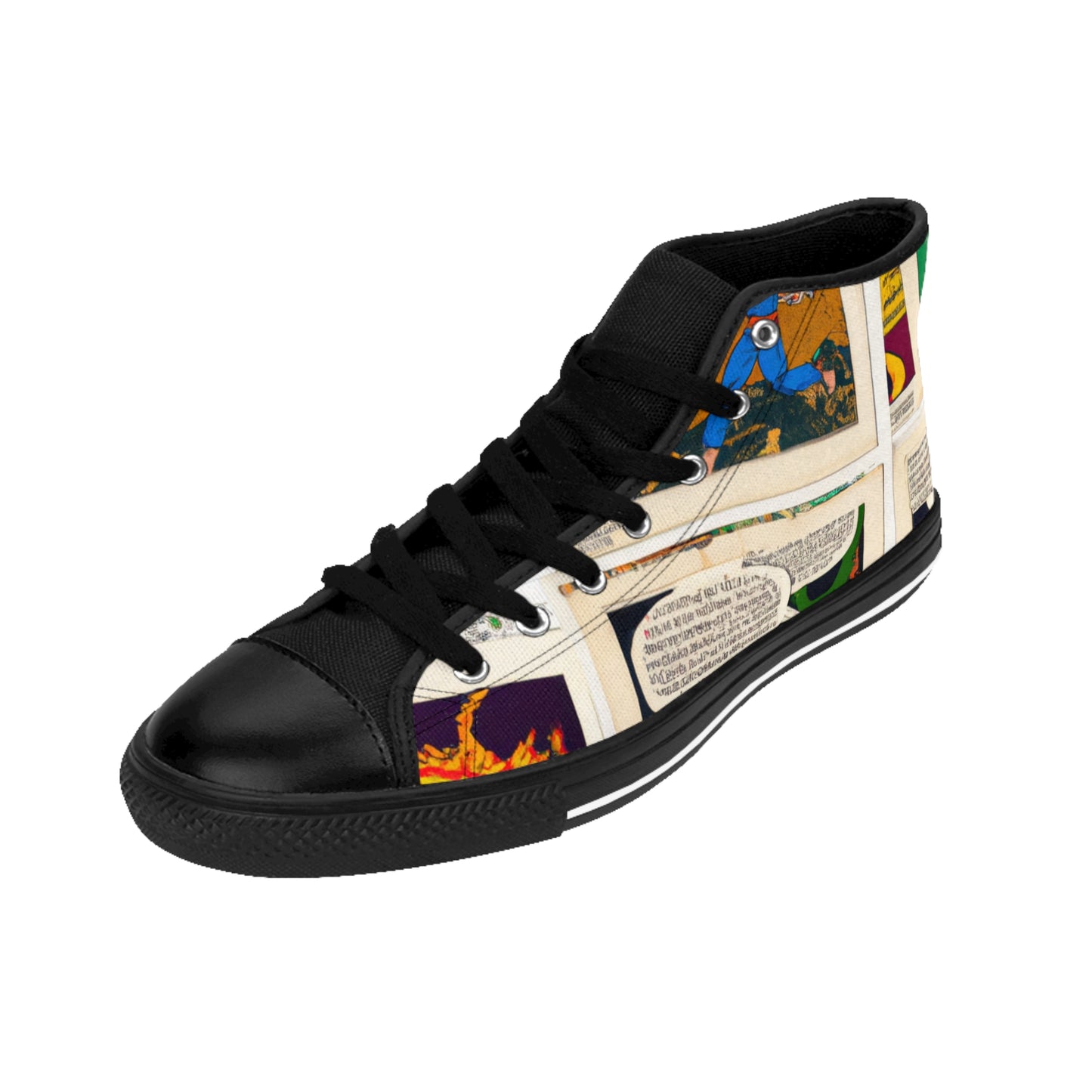 .

Eustice de Foote - Comic Book Hi Tops