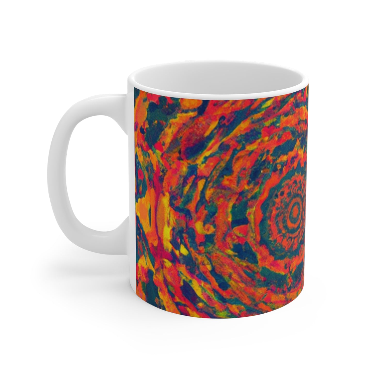 Marilyn's Coffee House - Psychedelic Coffee Cup Mug 11 Ounce
