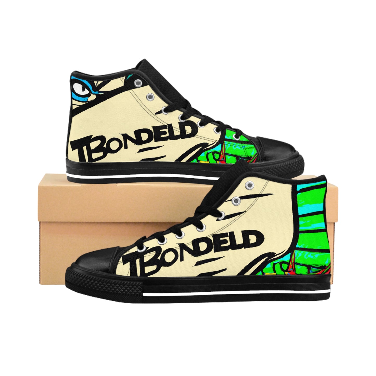 Fiora di Caligione - Comic Book Hi Tops