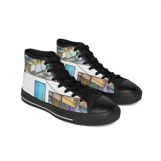 Reegan the Shoe Maker - Comic Book Hi Tops