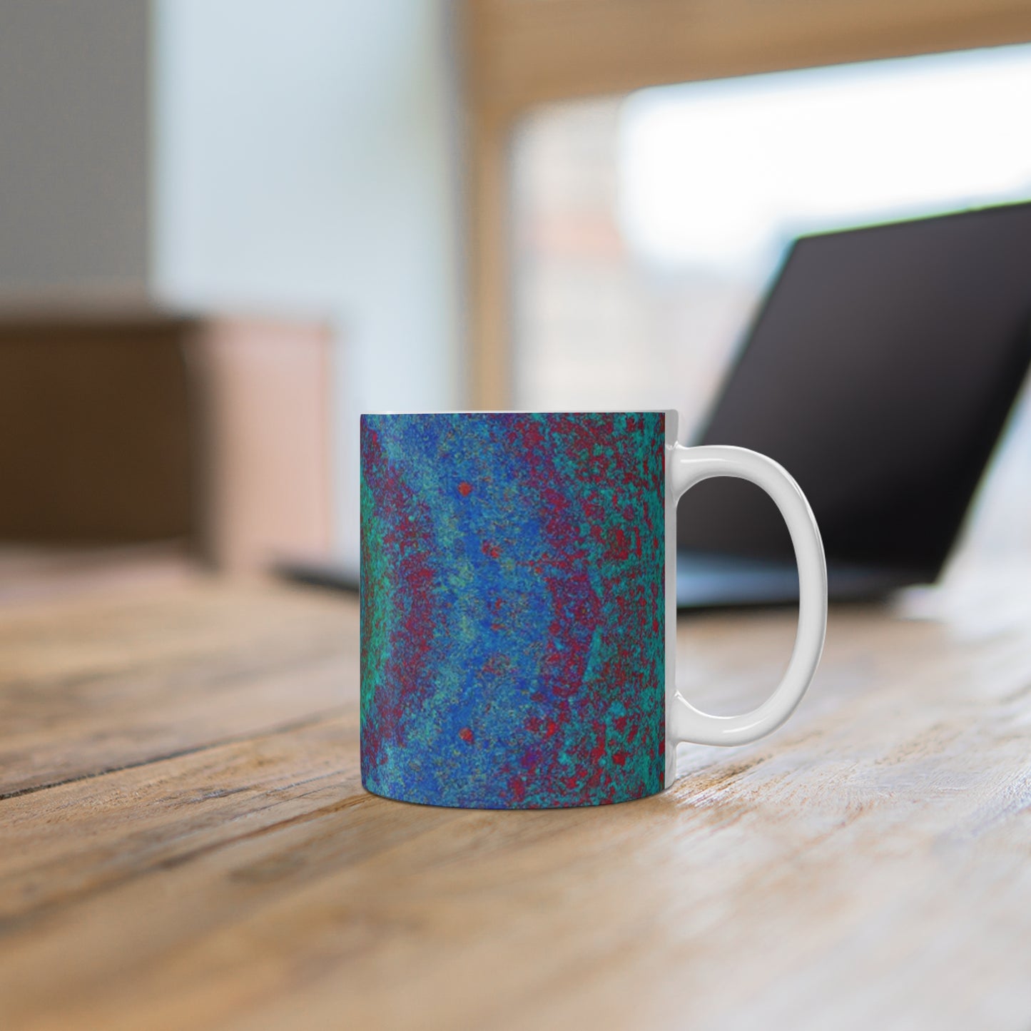 Dottie's Coffee - Psychedelic Coffee Cup Mug 11 Ounce