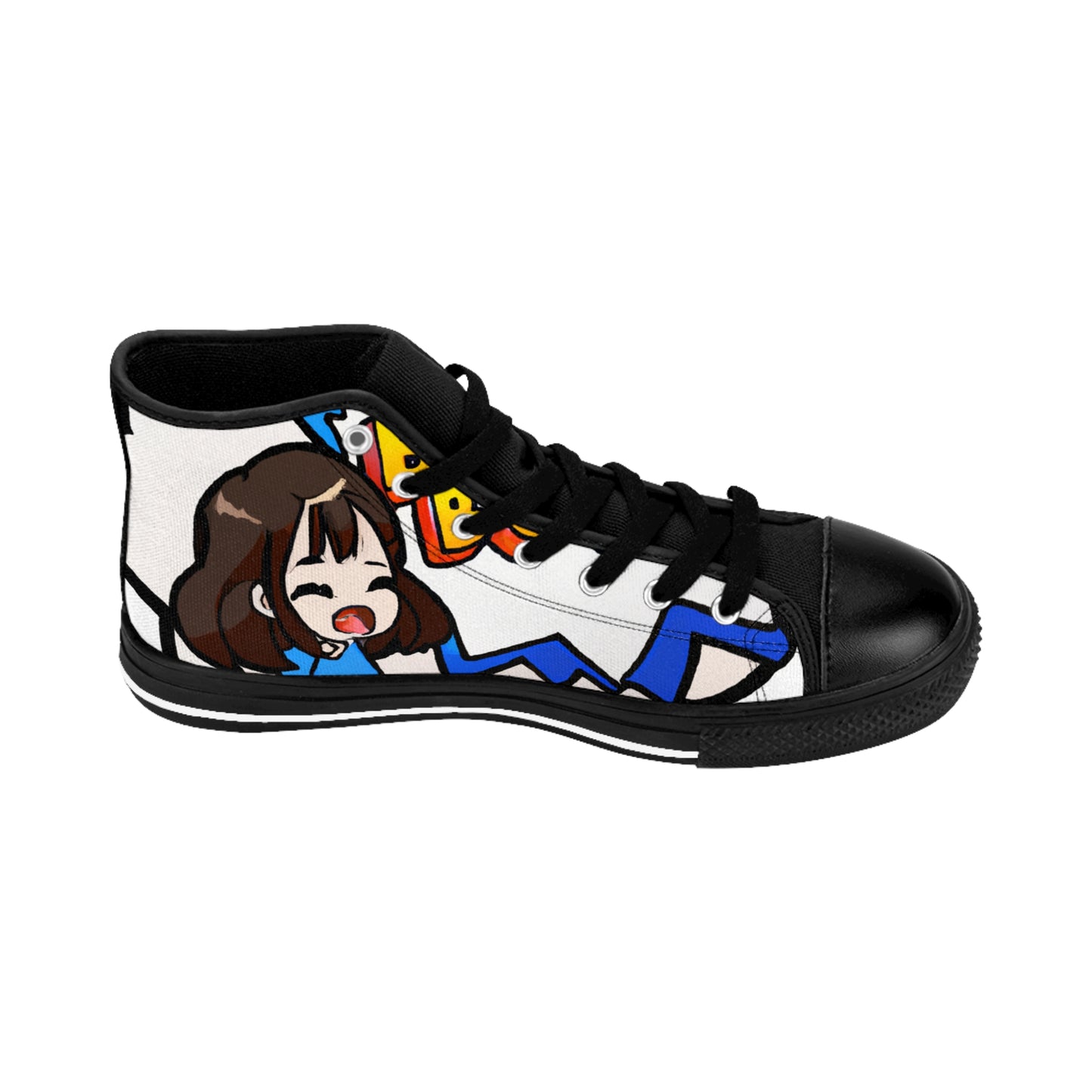 Sir Zander de Rothchild - Comic Book Hi Tops