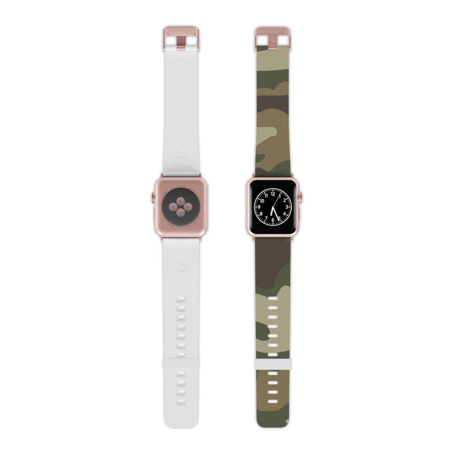 Ophelia Foulkehurst - Camouflage Apple Wrist Watch Band