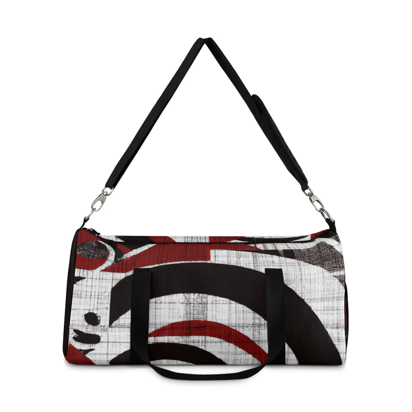 Theophile Chatard - Geometric Pattern Duffel Travel Gym Luggage Bag